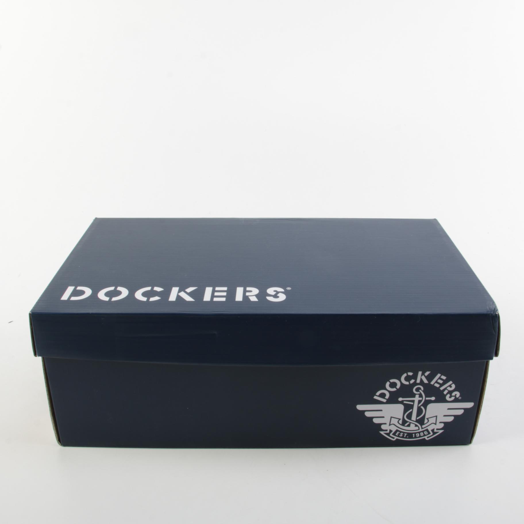 Men's Dockers Perspective Black Leather Dress Shoes