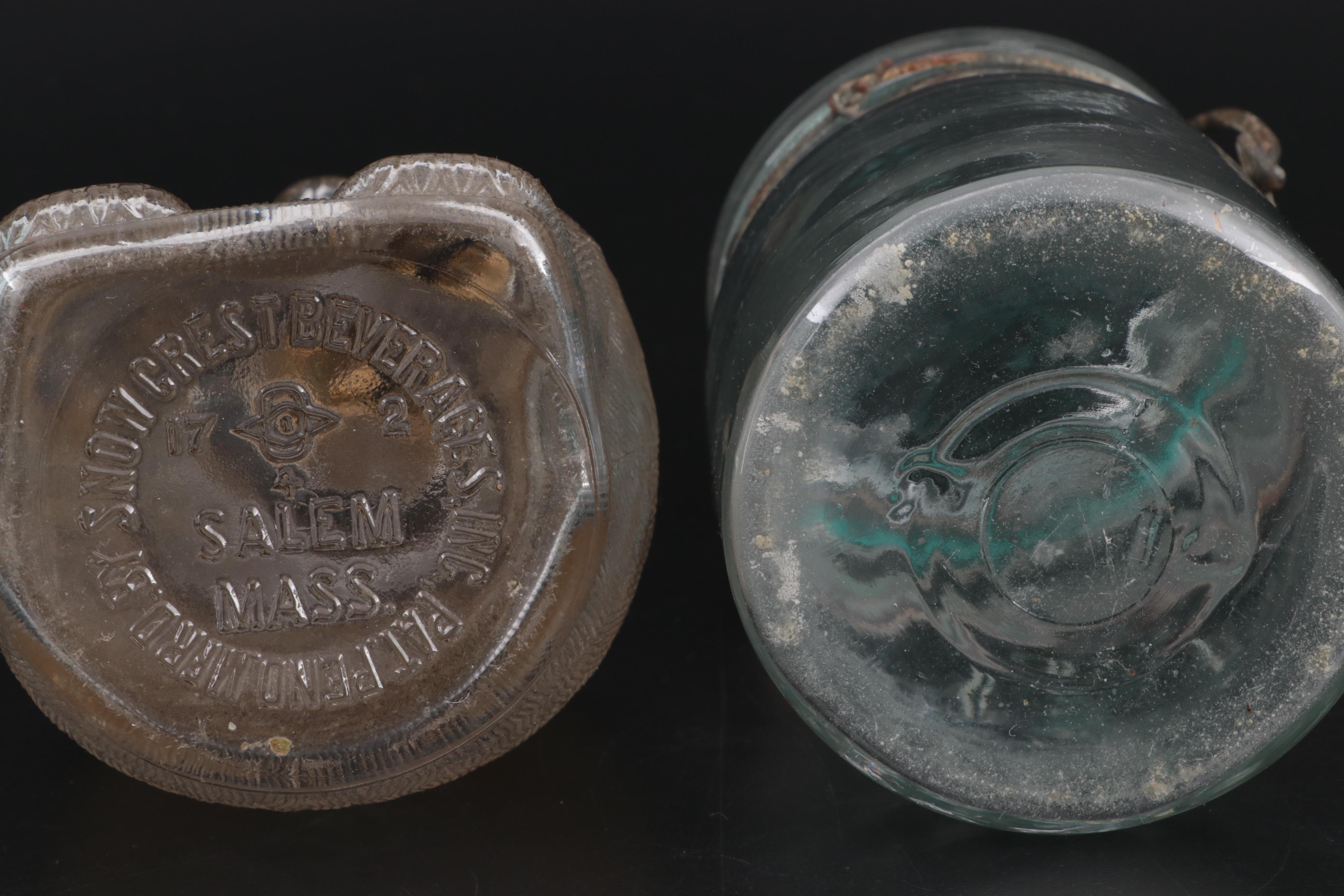 Atlas and Ball Glass Mason Jars, and Snow Crest Beverages Bear Bank