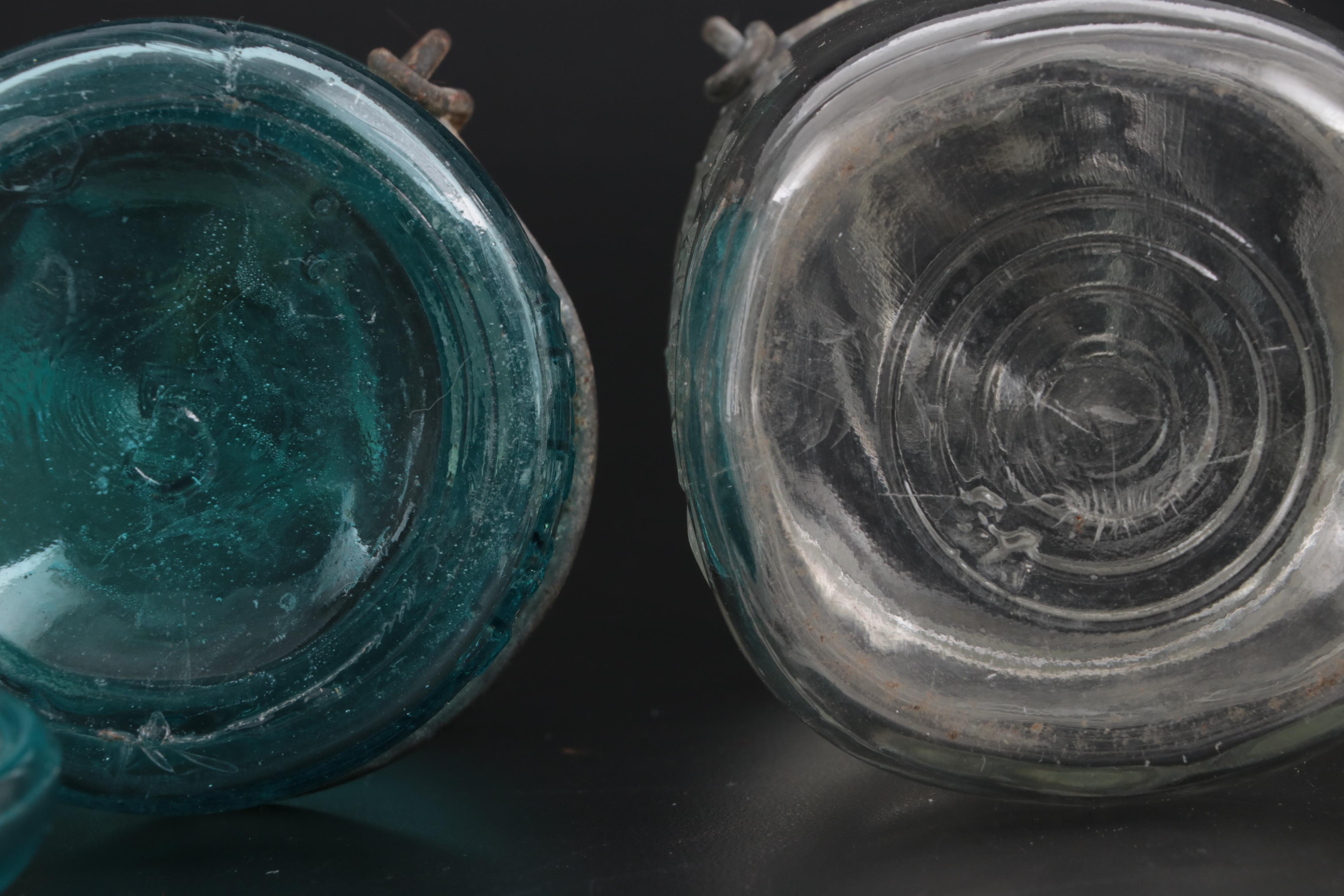 Atlas and Ball Glass Mason Jars, and Snow Crest Beverages Bear Bank