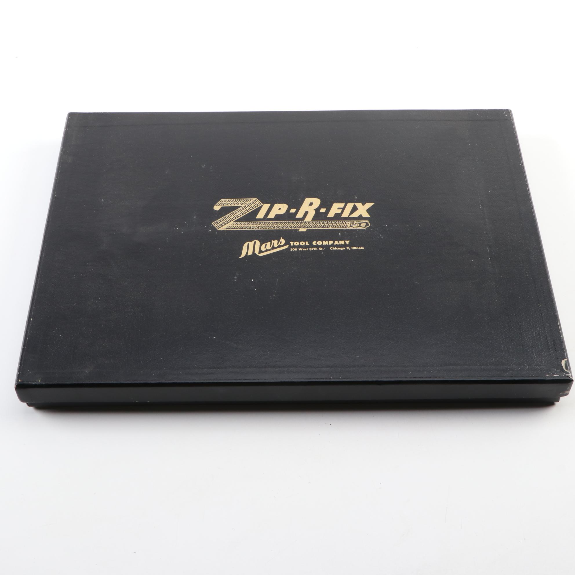 Mars Tool Company "Zip-R-Fix" Salesman Hand Tools in Original Case, 1950s