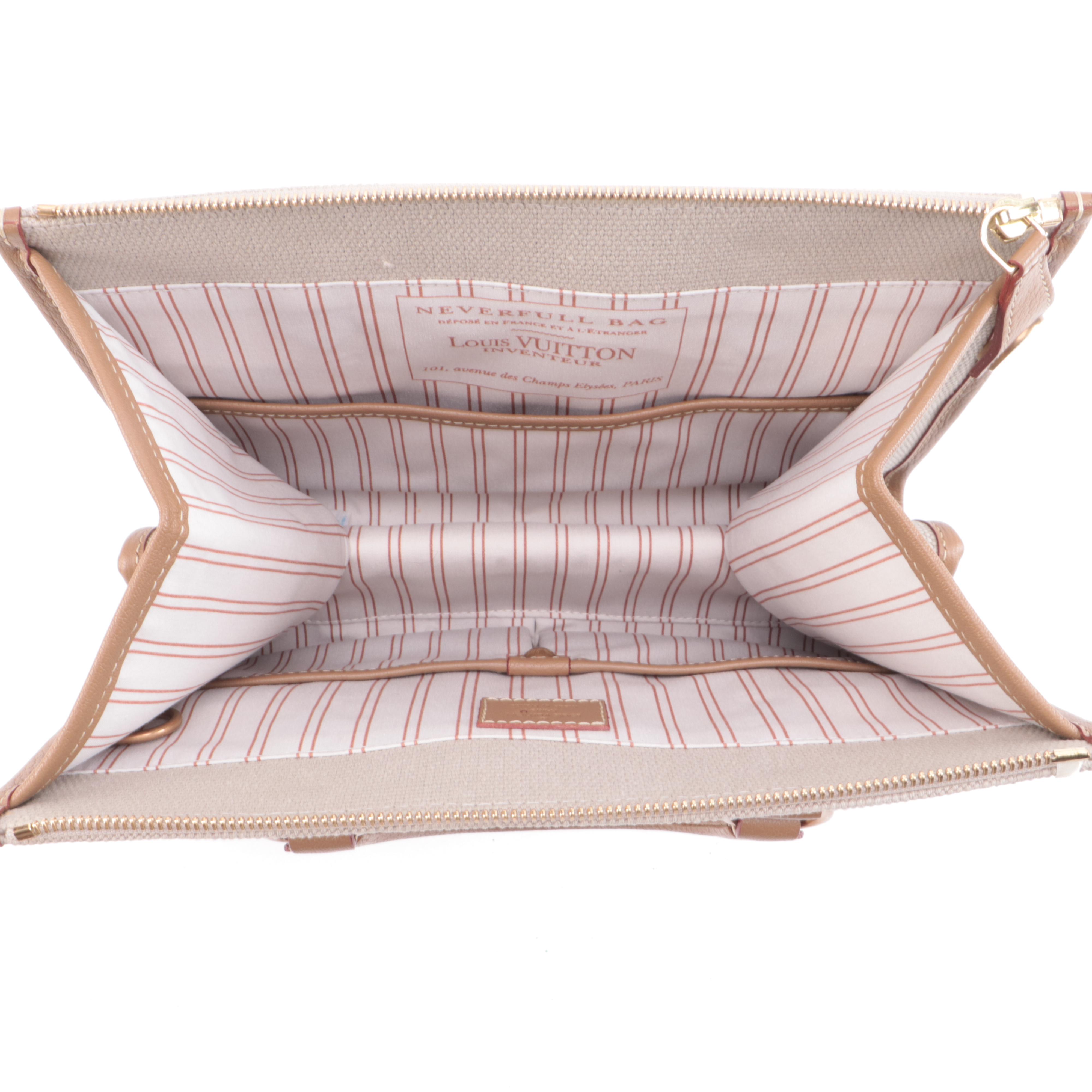 Louis Vuitton Toile Trianon Neverfull in Canvas and Leather