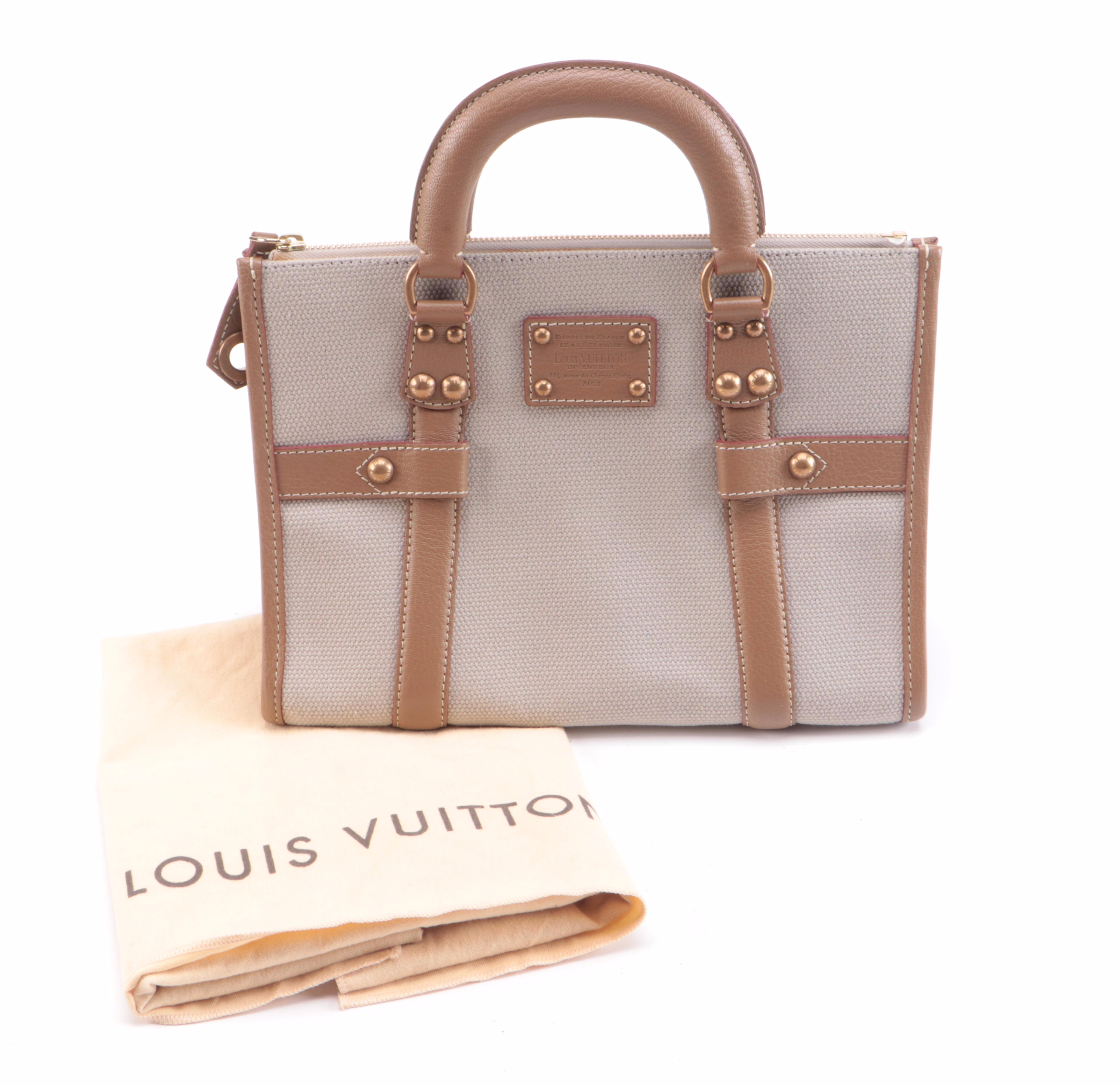 Louis Vuitton Toile Trianon Neverfull in Canvas and Leather
