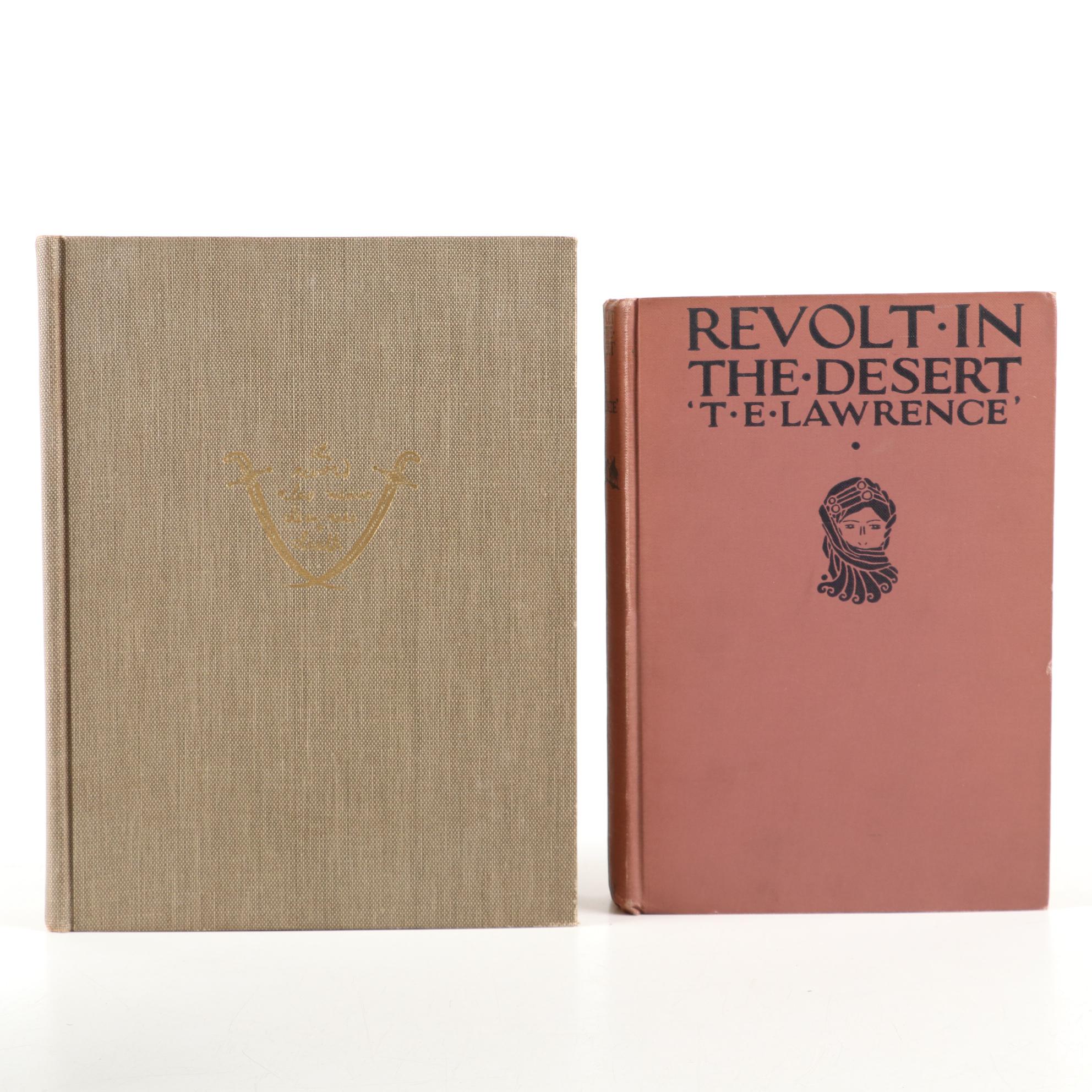 First American Edition "Revolt in the Desert" and More by T. E. Lawrence