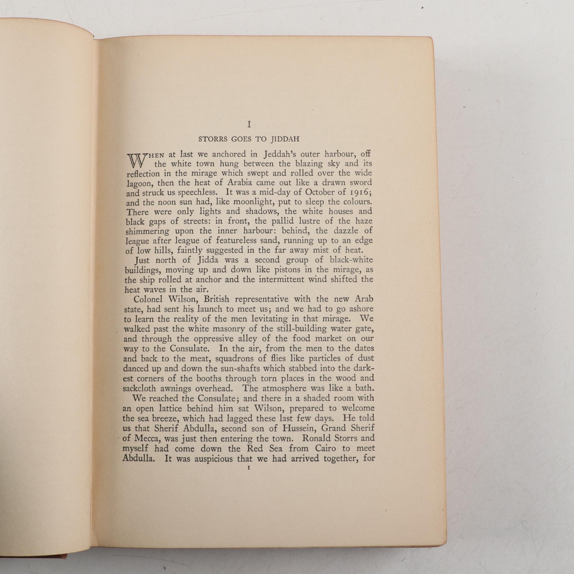 First American Edition "Revolt in the Desert" and More by T. E. Lawrence