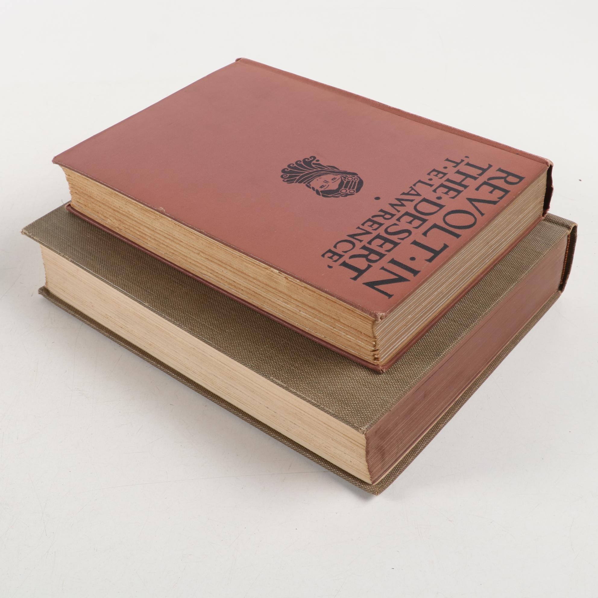 First American Edition "Revolt in the Desert" and More by T. E. Lawrence