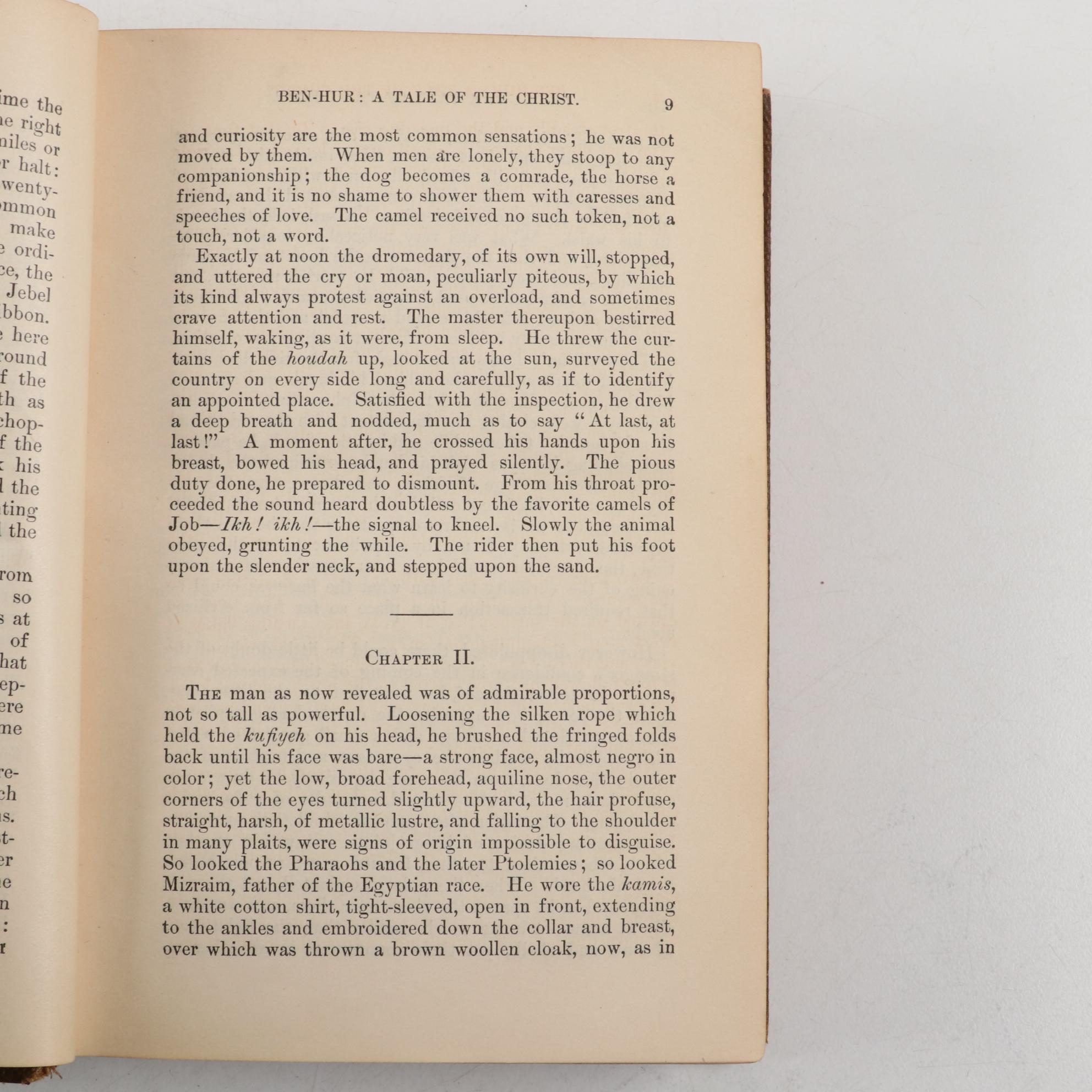 "Ben-Hur: A Tale of the Christ" by Lew Wallace, Late 19th/Early 20th Century