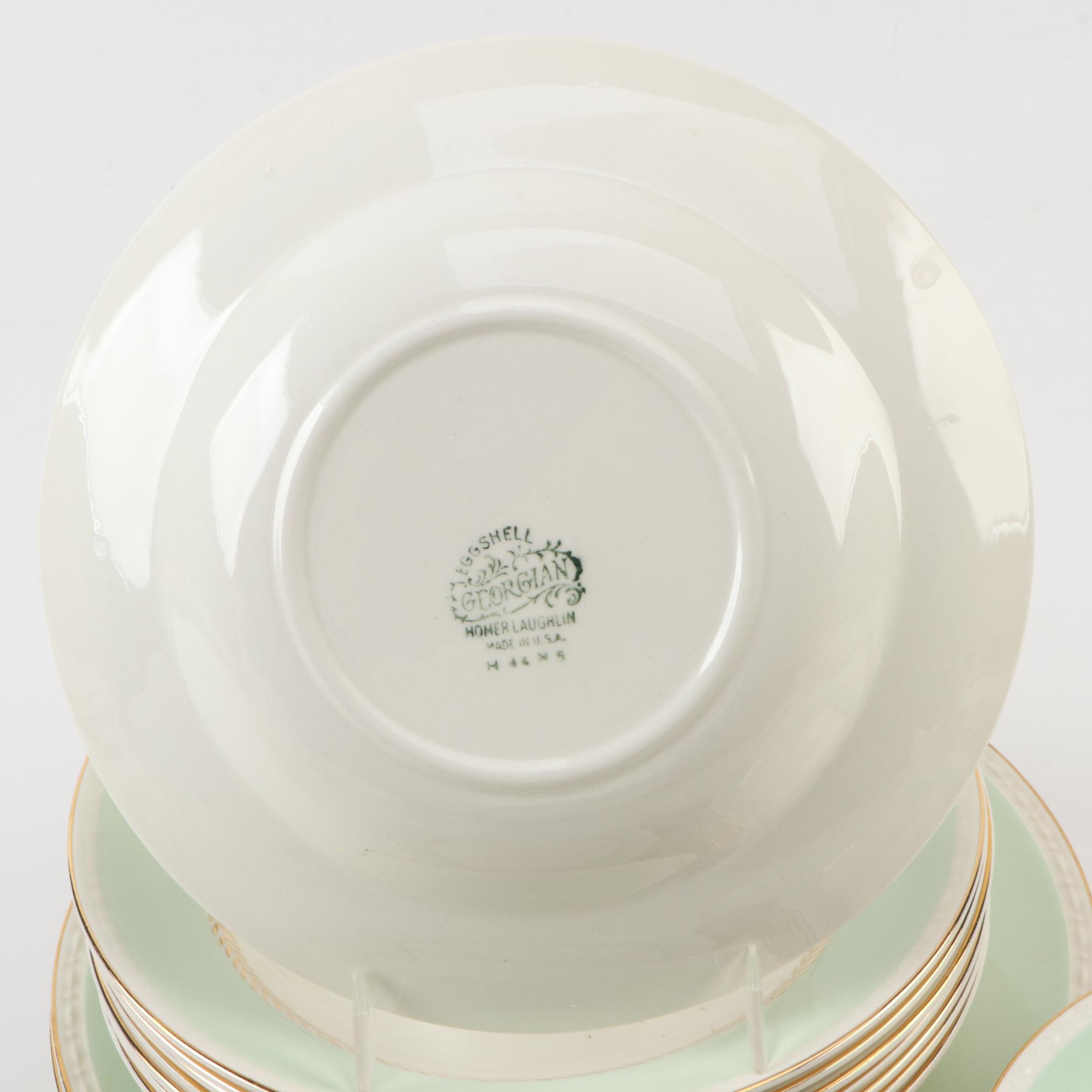 Homer Laughlin "Eggshell Georgian" Porcelain Dinnerware