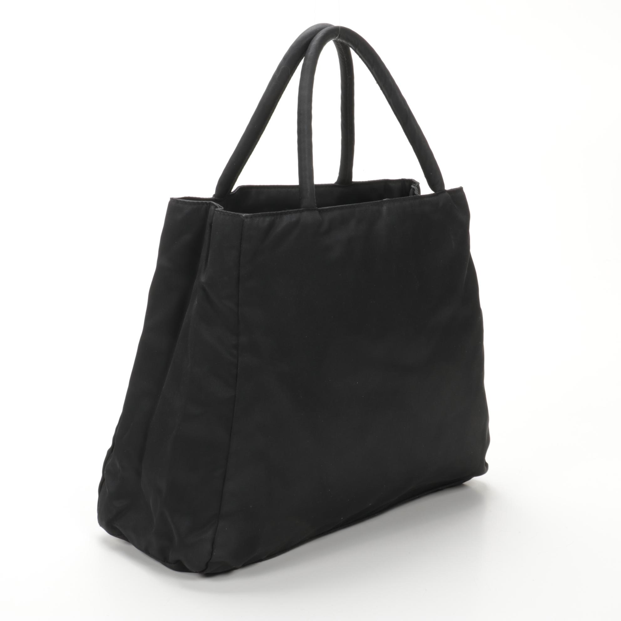 Prada Tote in Black Tessuto Nylon