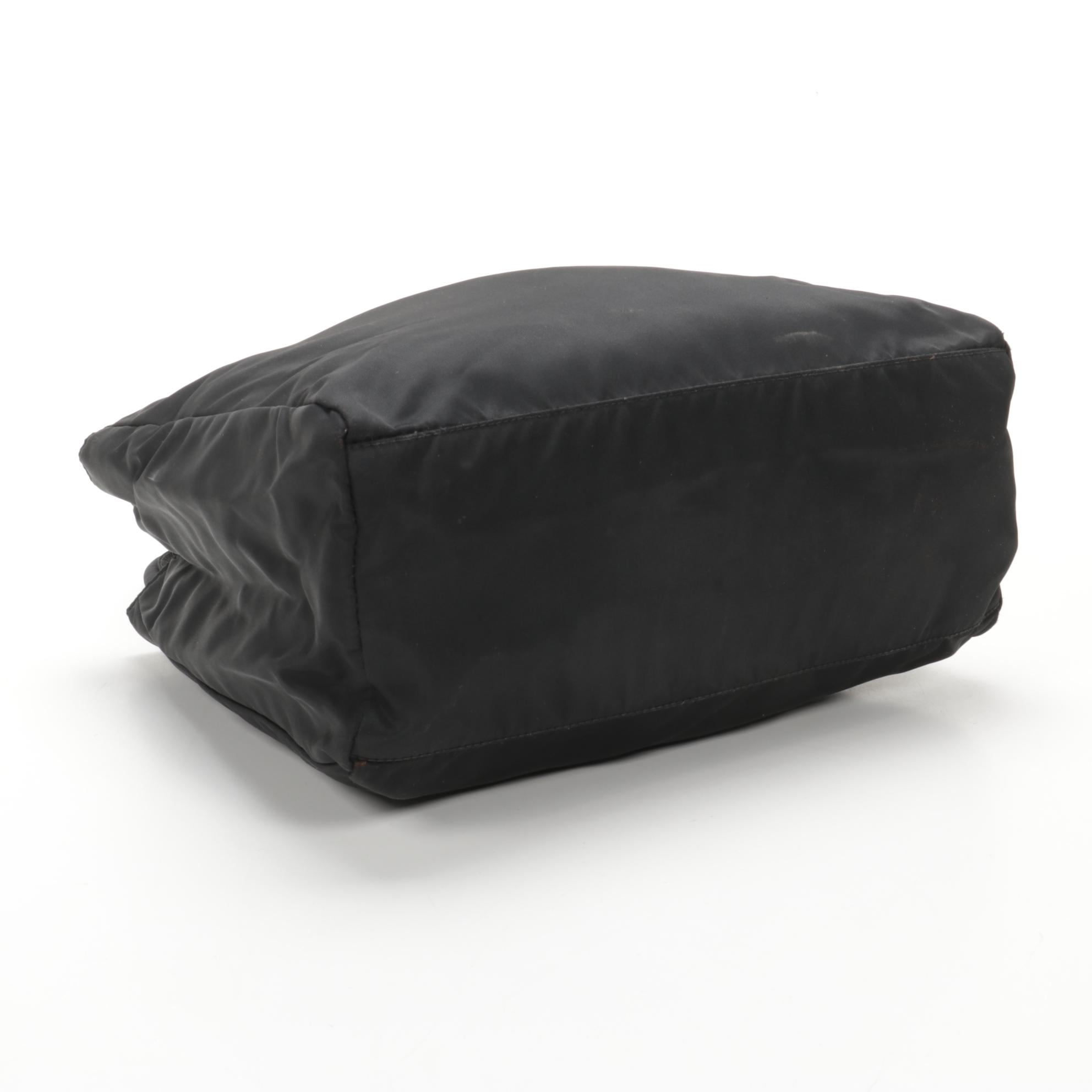 Prada Tote in Black Tessuto Nylon