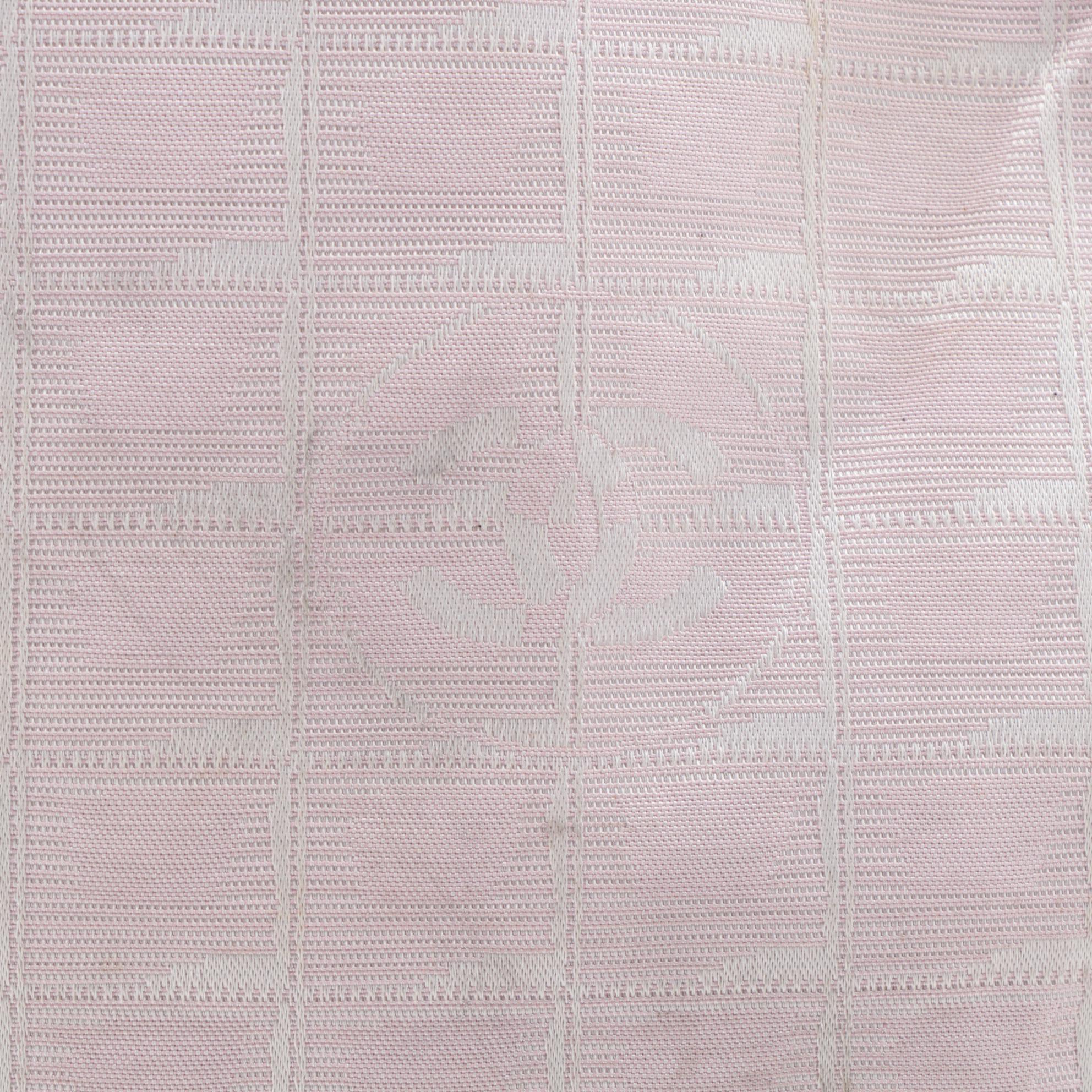 Chanel Traveline Tote Bag in Pink CC Nylon Jacquard and Leather