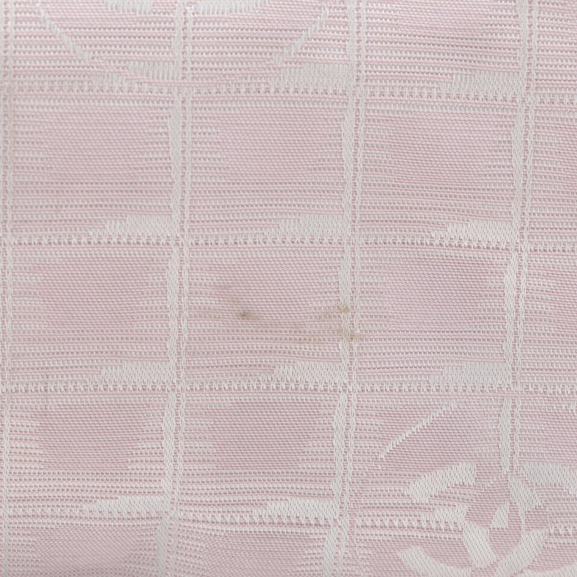 Chanel Traveline Tote Bag in Pink CC Nylon Jacquard and Leather