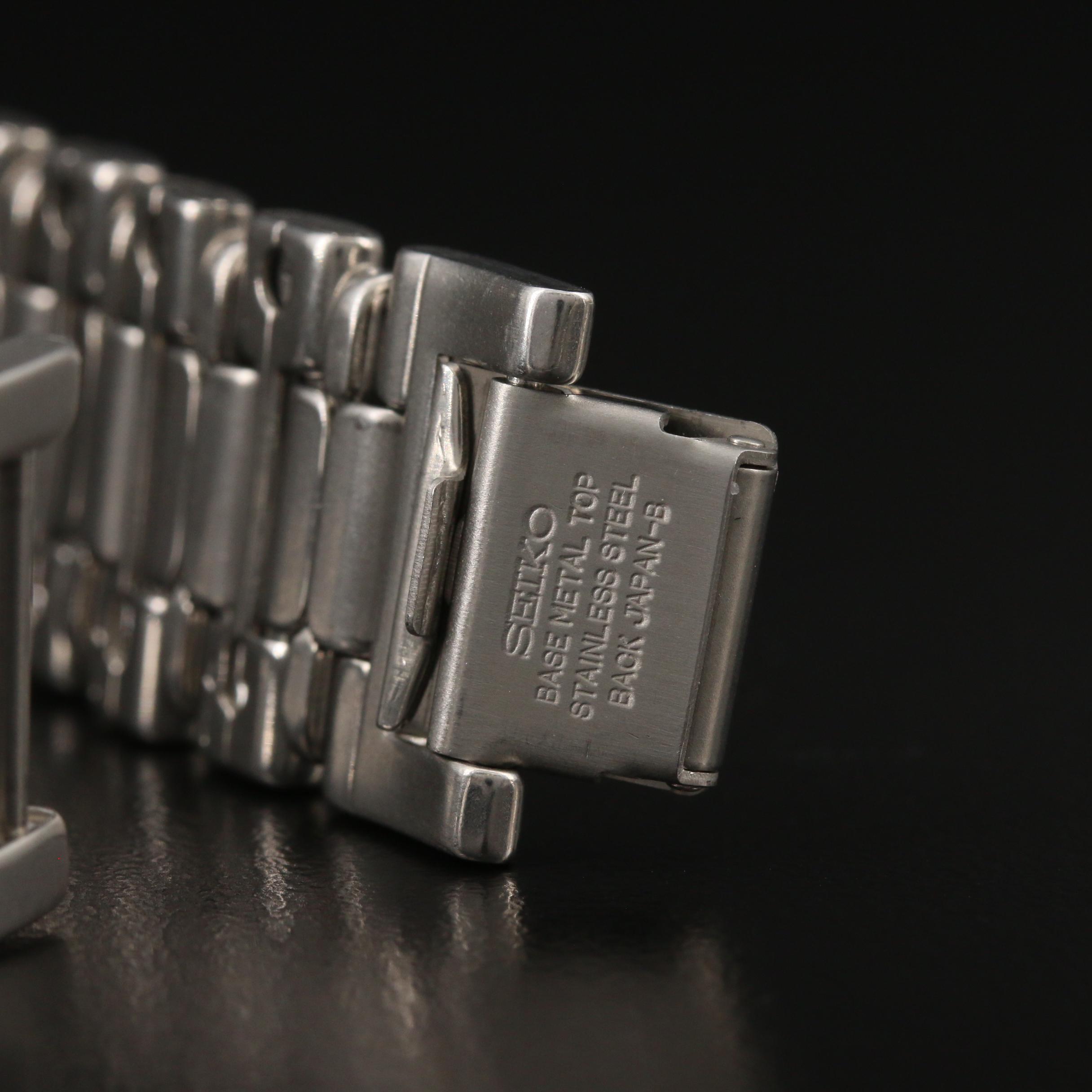 Seiko Two-Tone Quartz Watch with Date Window