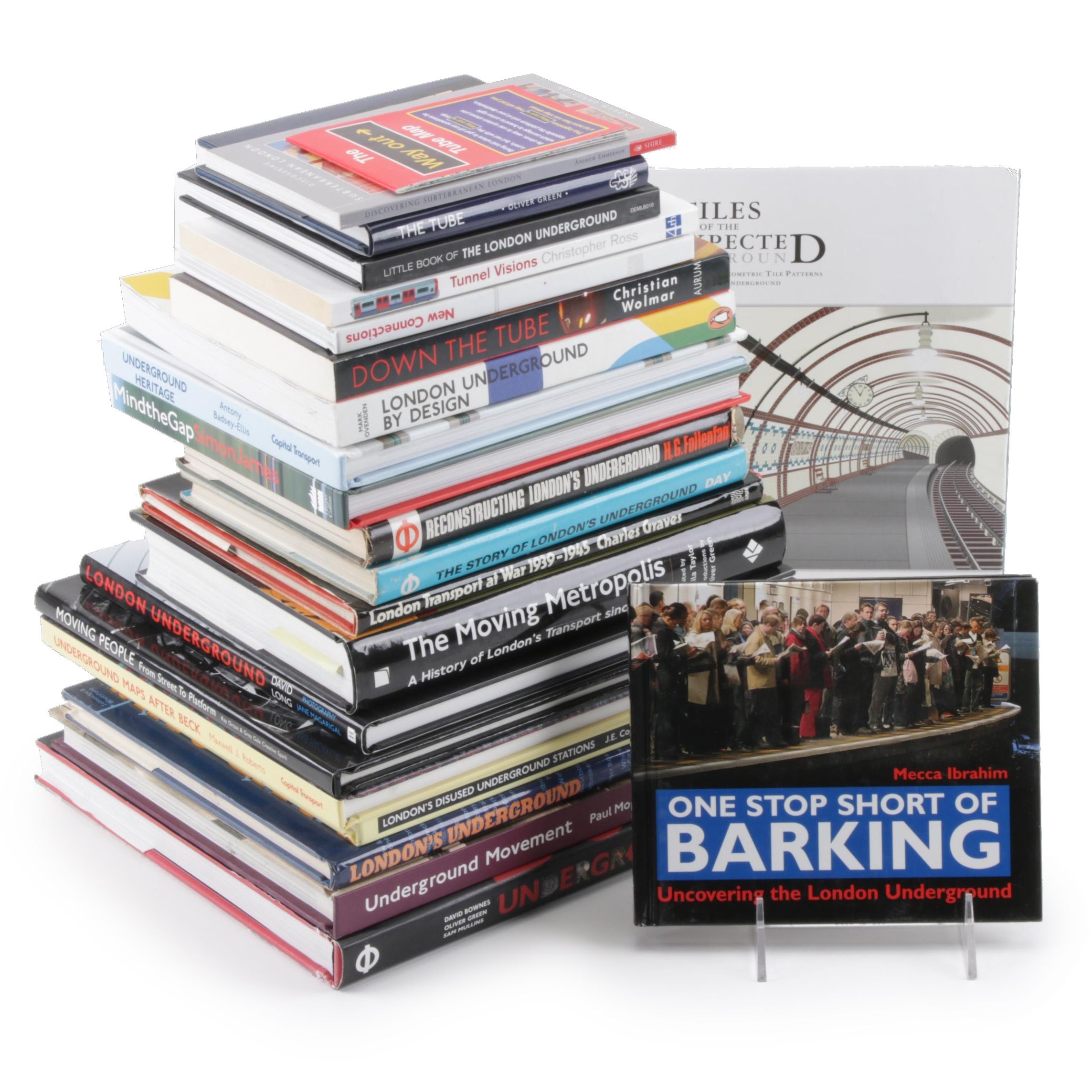 London Underground History Books Including "The Moving Metropolis" by S. Taylor