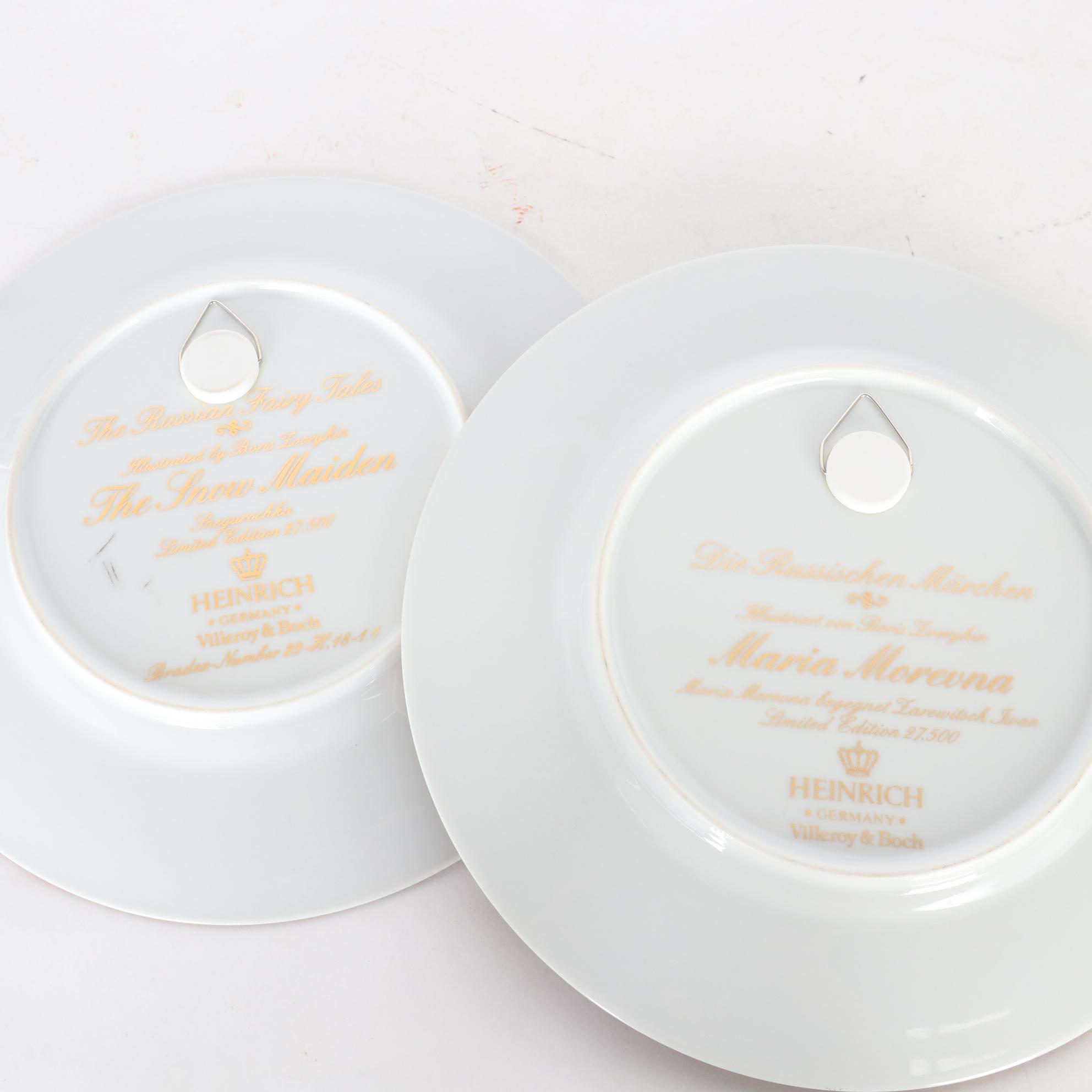 Villeroy & Boch "The Russian Fairy Tales" Porcelain Collector Plates
