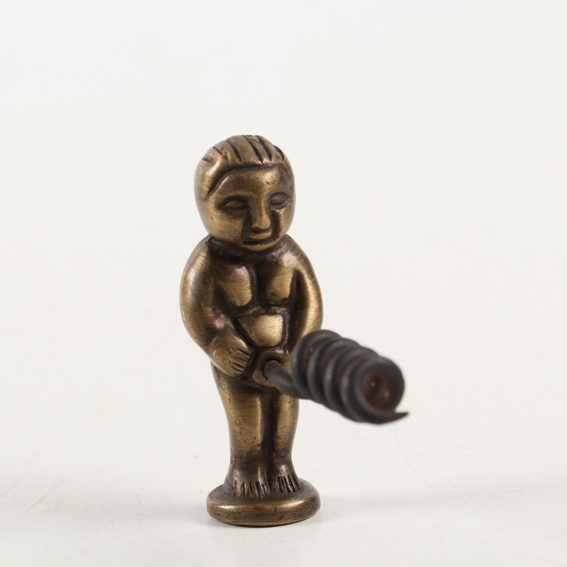 Wooden Altschul Distiller Co. Corkscrew, "Manneken Pis" Corkscrew, and More