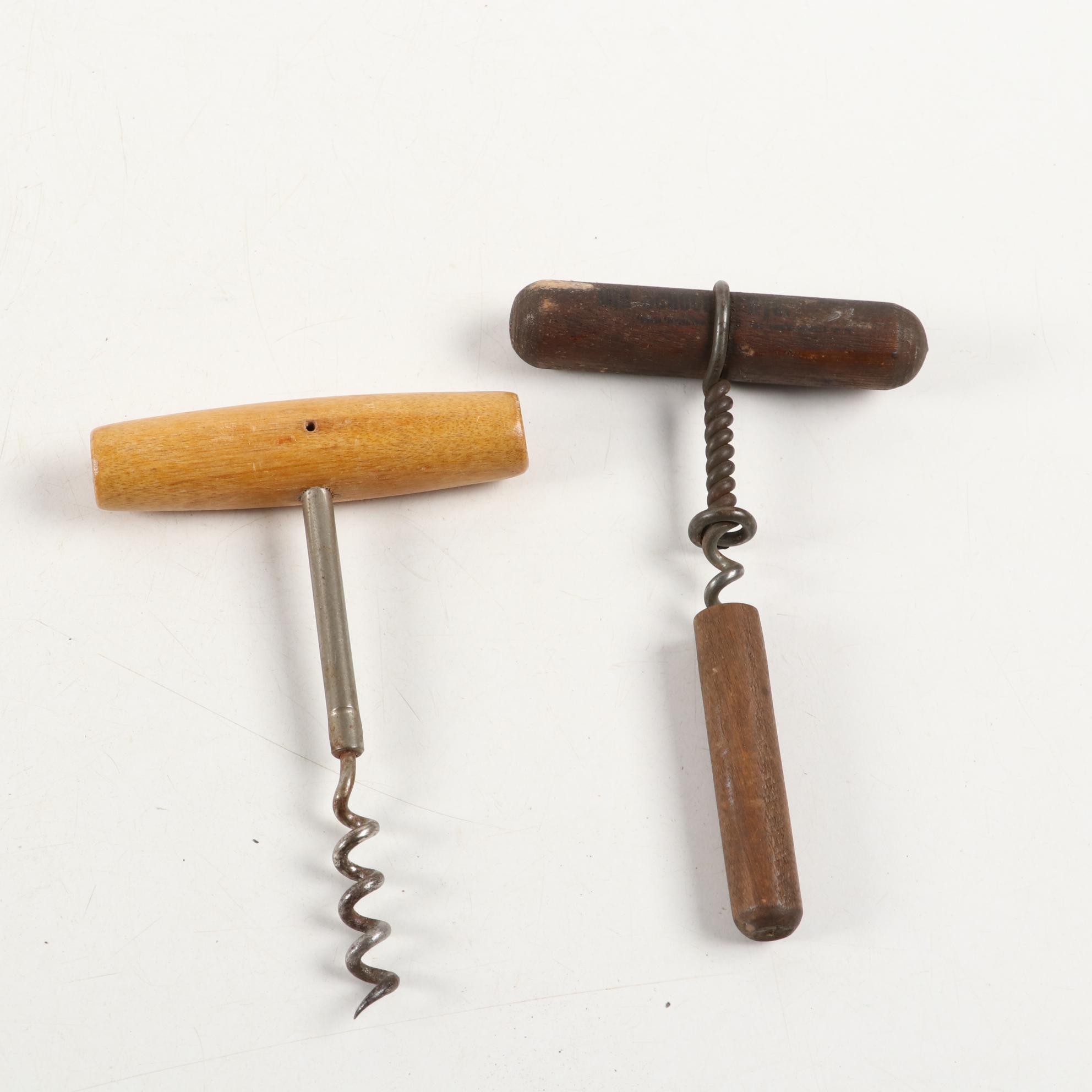 Wooden Altschul Distiller Co. Corkscrew, "Manneken Pis" Corkscrew, and More