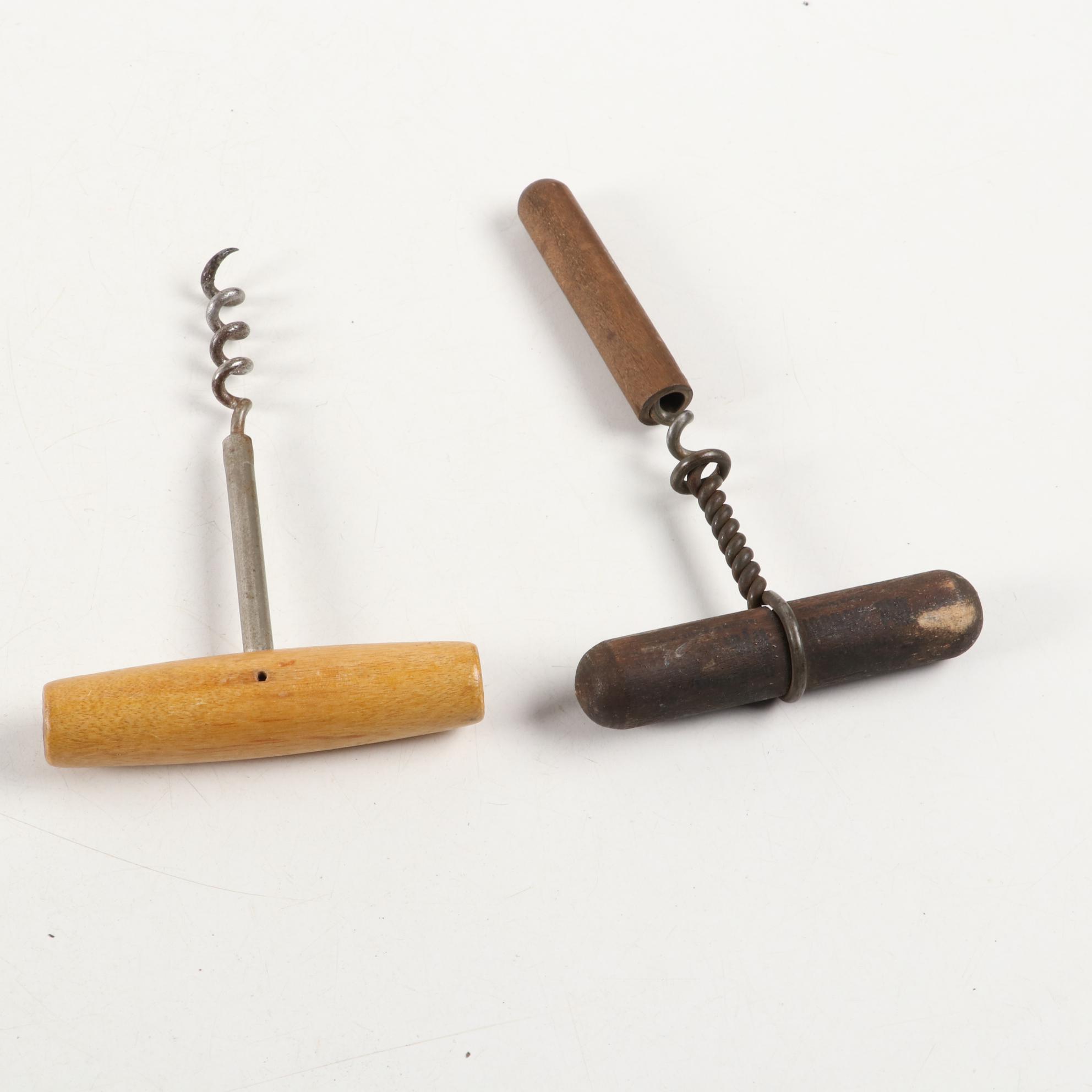 Wooden Altschul Distiller Co. Corkscrew, "Manneken Pis" Corkscrew, and More