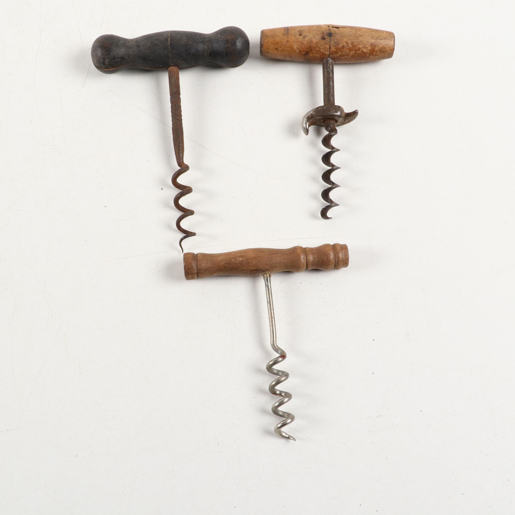 Wooden Altschul Distiller Co. Corkscrew, "Manneken Pis" Corkscrew, and More