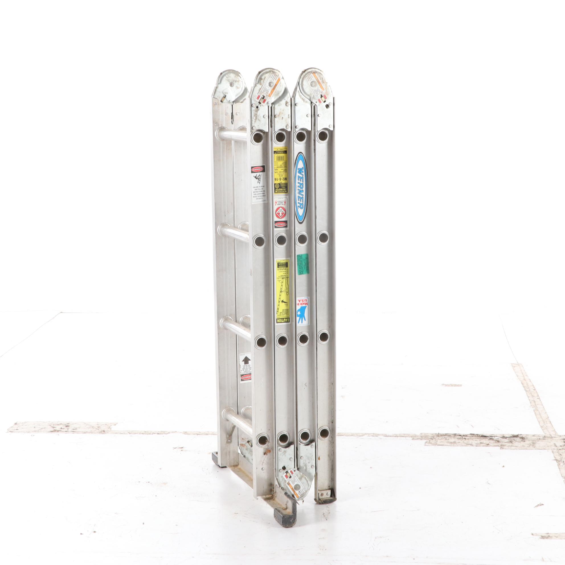 Werner Job Master  Aluminum Articulating Ladder