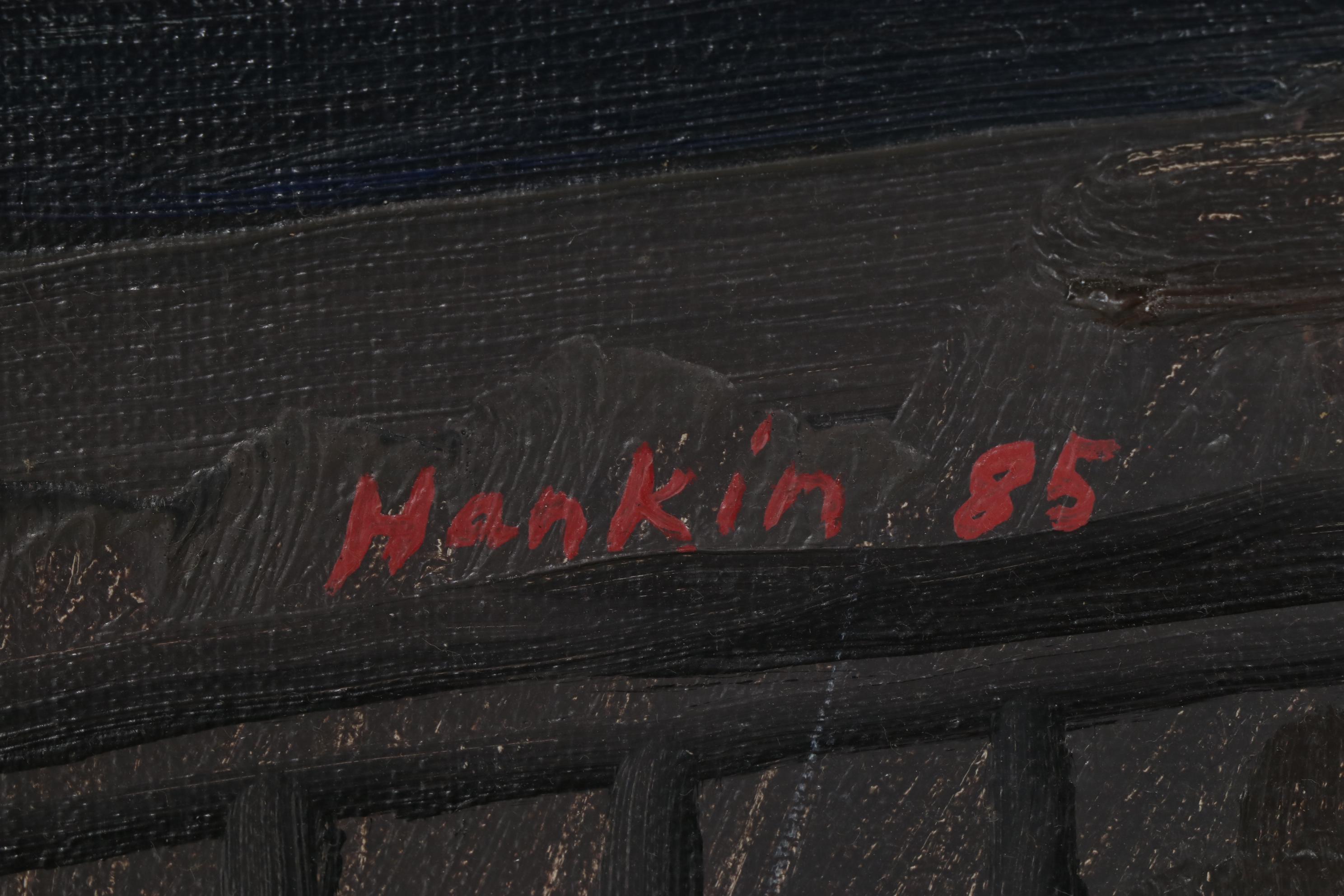 Stephen Hankin Oil Painting "Model Resting," 1985