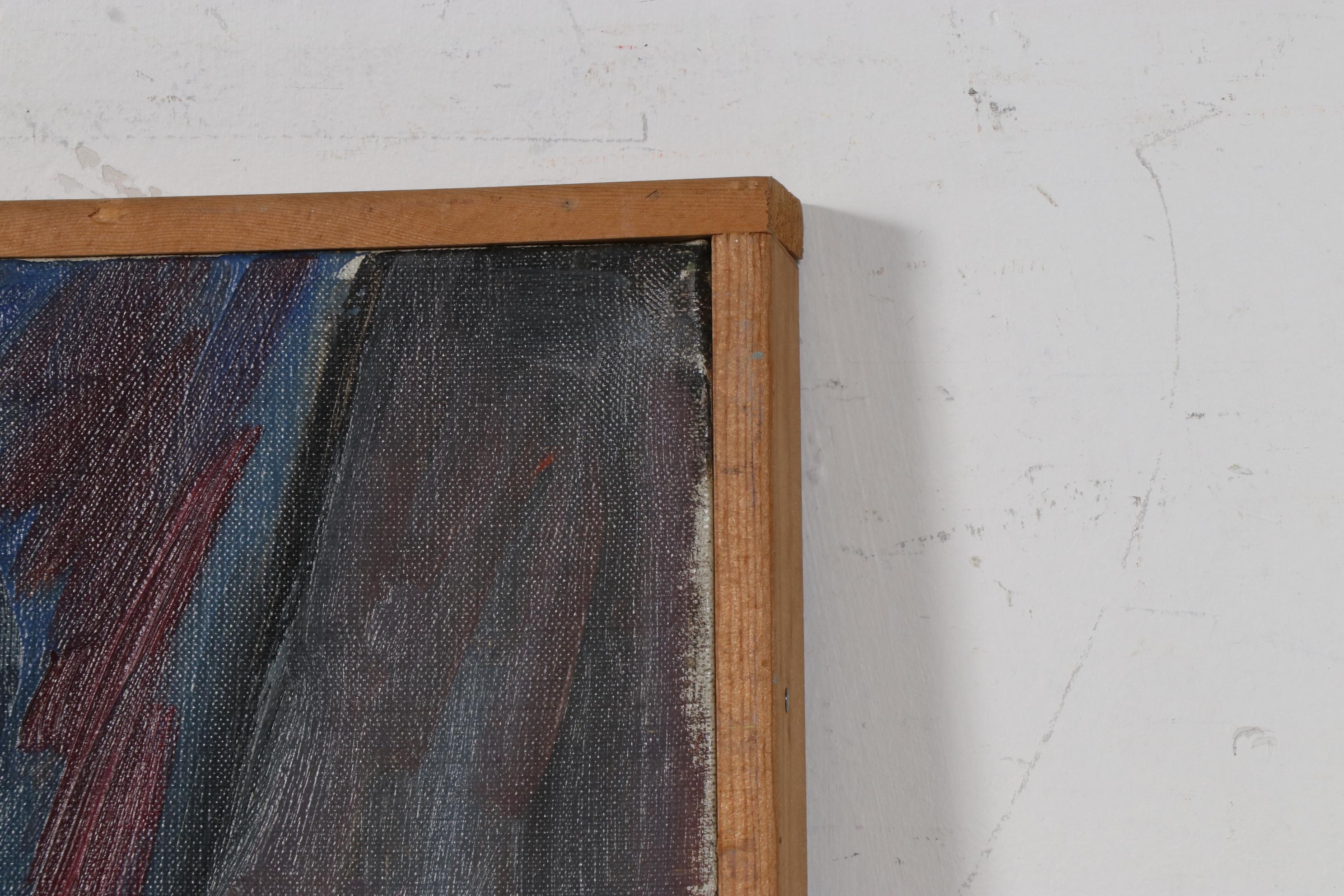 Stephen Hankin Oil Painting "Model Resting," 1985