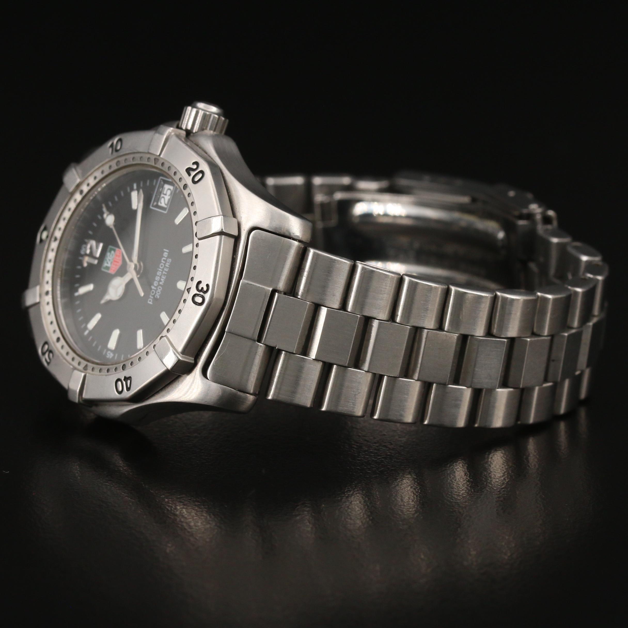TAG Heuer Professional 200M Stainless Steel Watch