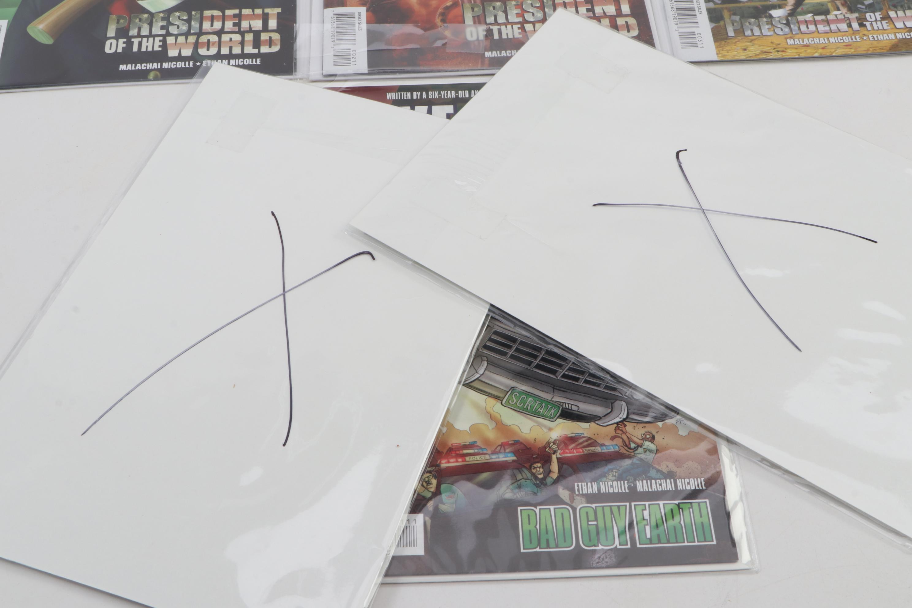 Mezco Toys "Axe Cop" Action Figures and Comic Books