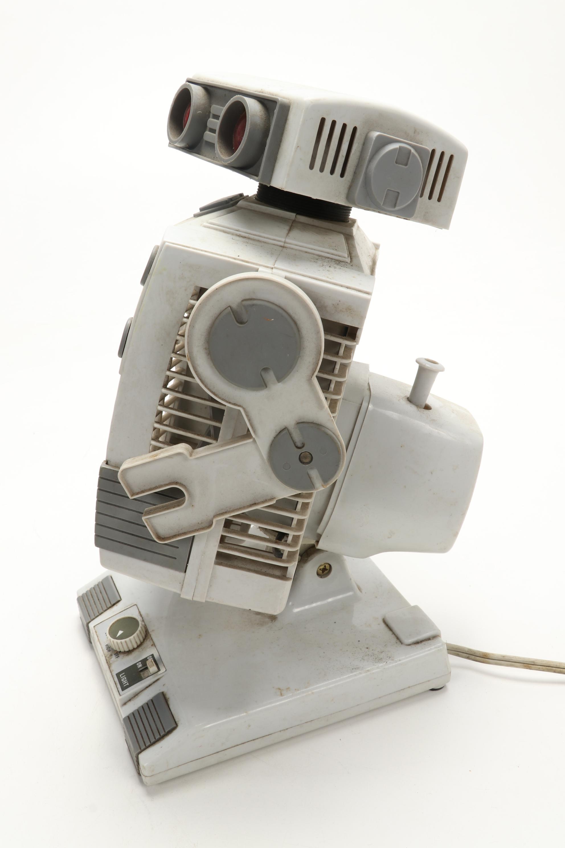 Pair of Robo the Fan by Robeson Table Fans, 1980s