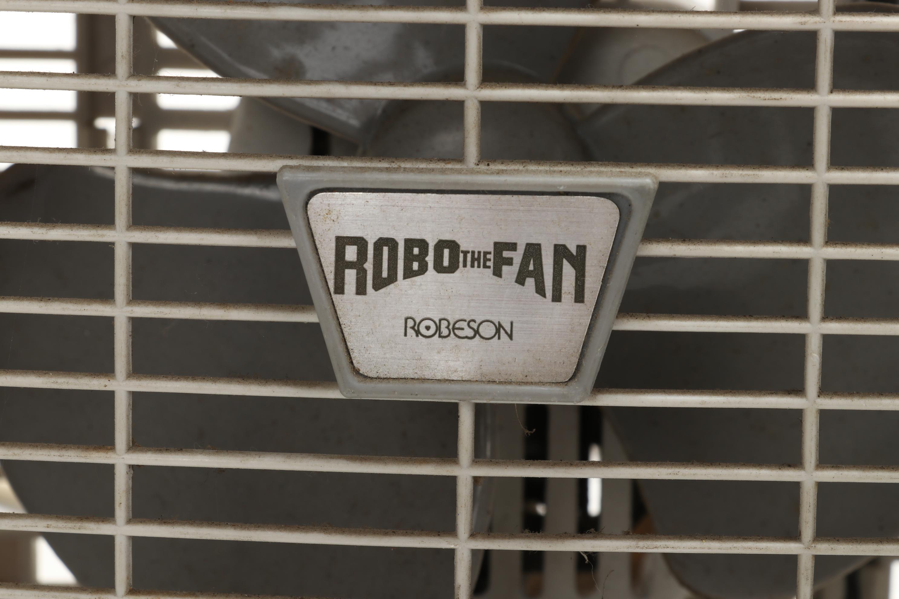 Pair of Robo the Fan by Robeson Table Fans, 1980s