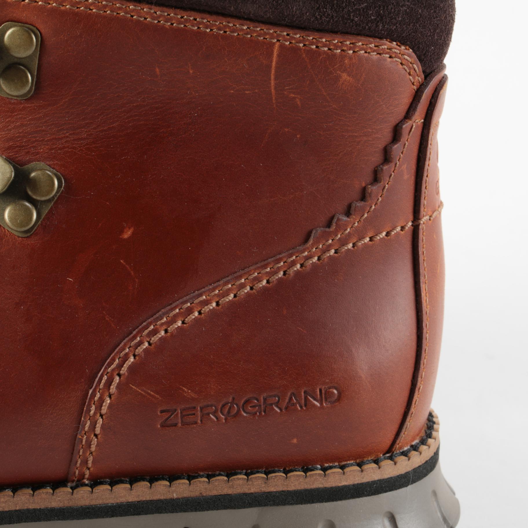 Men's Cole Haan Brown Leather Hiking Boots