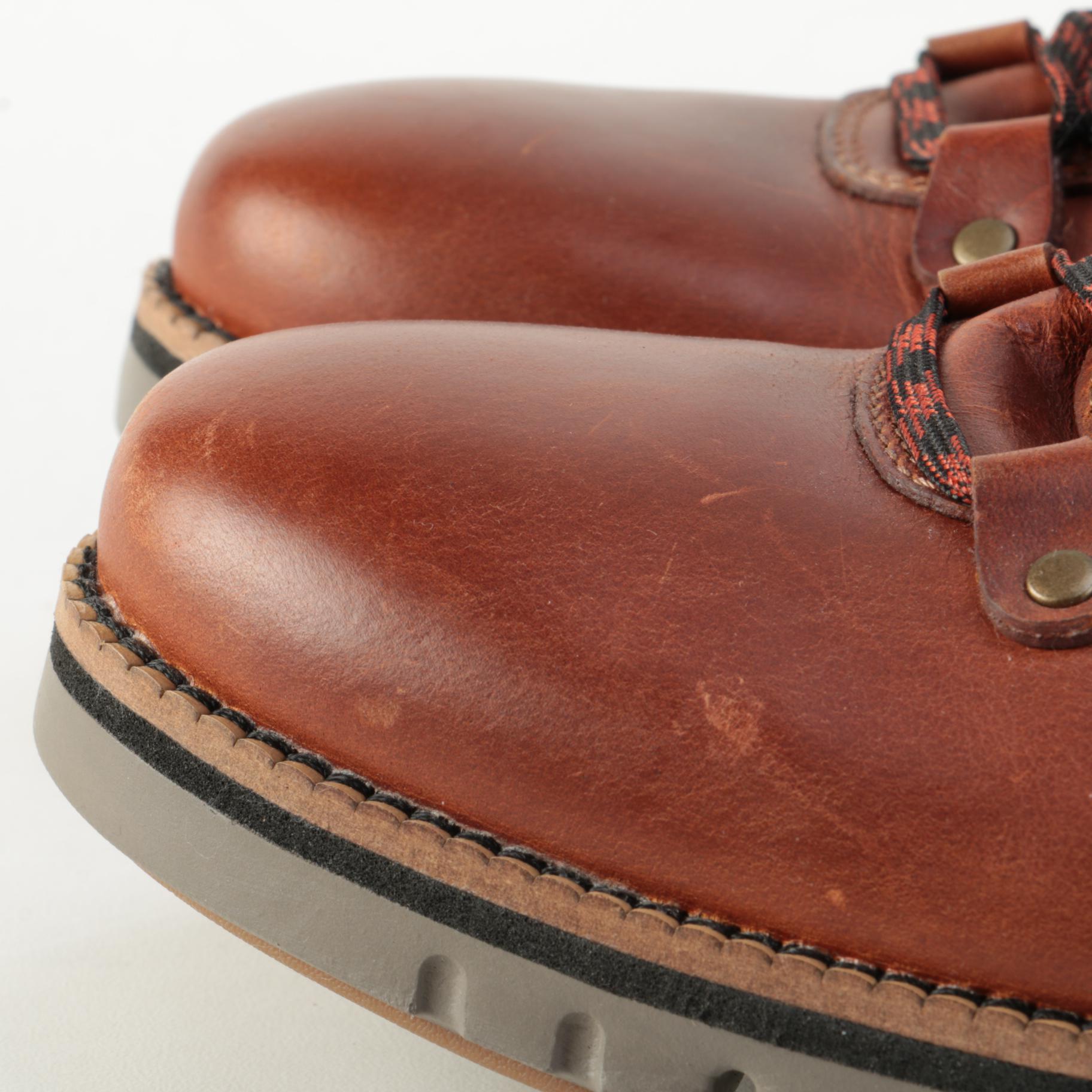 Men's Cole Haan Brown Leather Hiking Boots