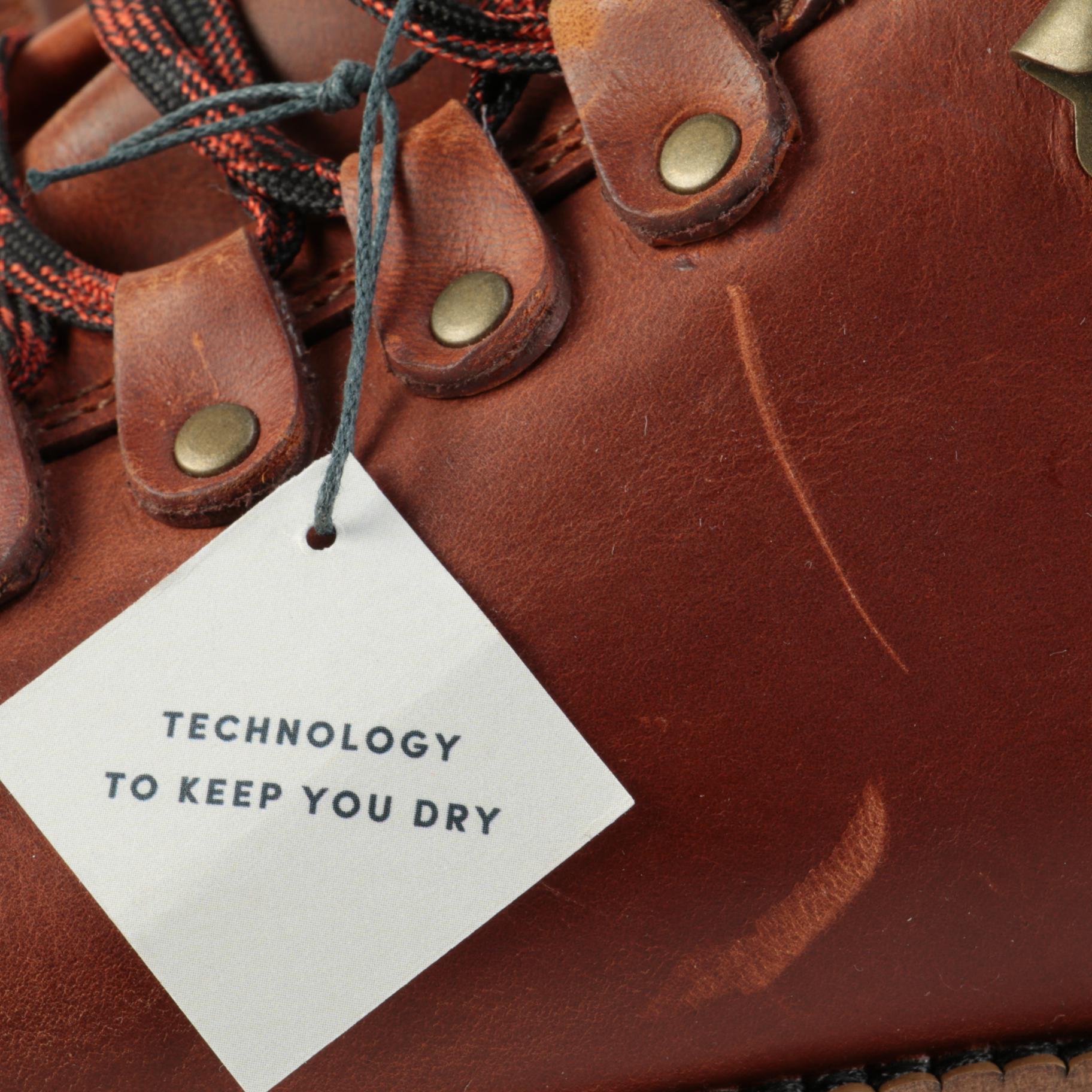 Men's Cole Haan Brown Leather Hiking Boots