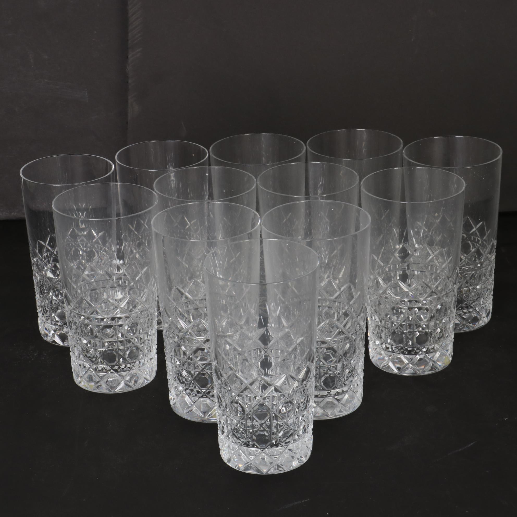 Val St. Lambert "Zarba" Scotch Cut Crystal Tumbler