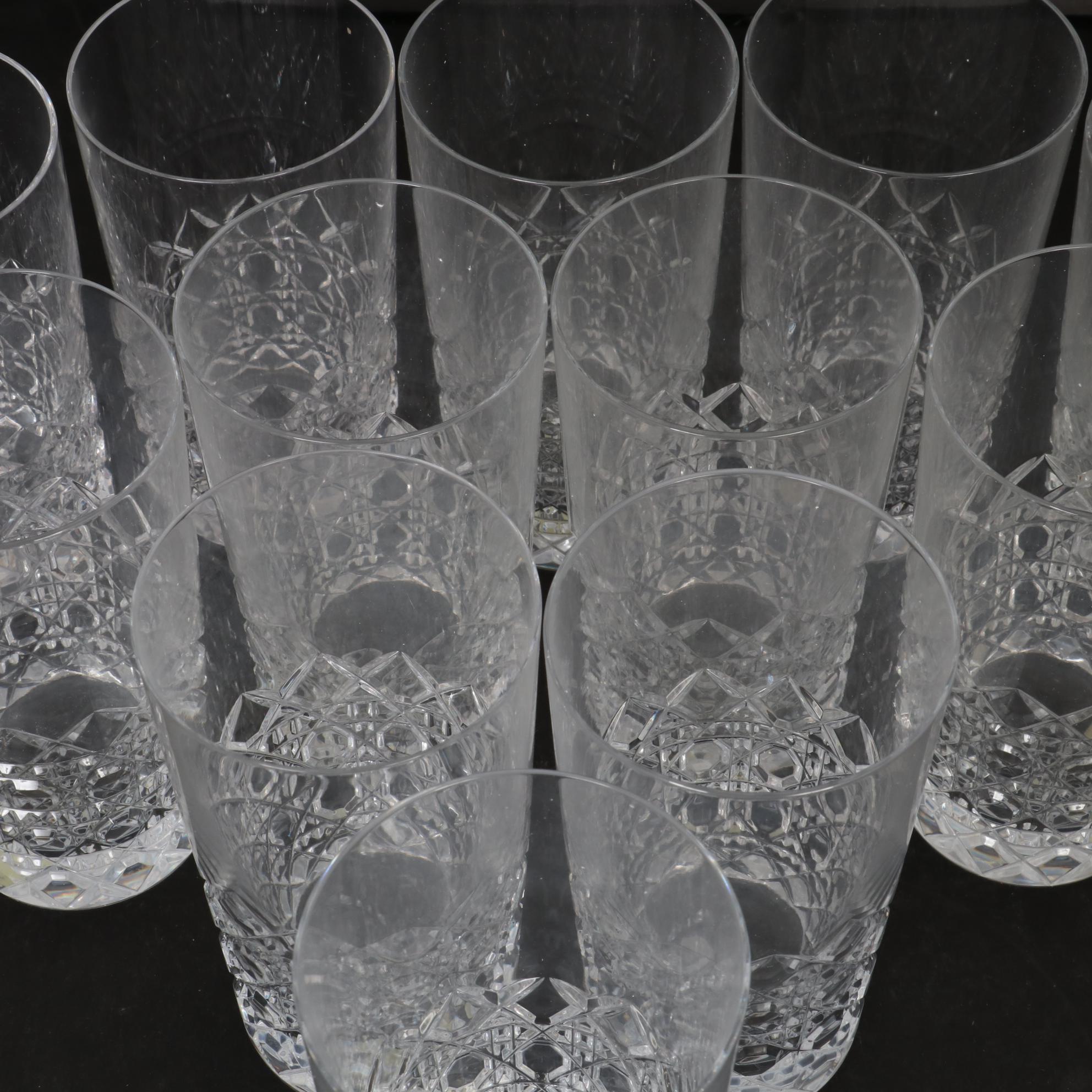 Val St. Lambert "Zarba" Scotch Cut Crystal Tumbler