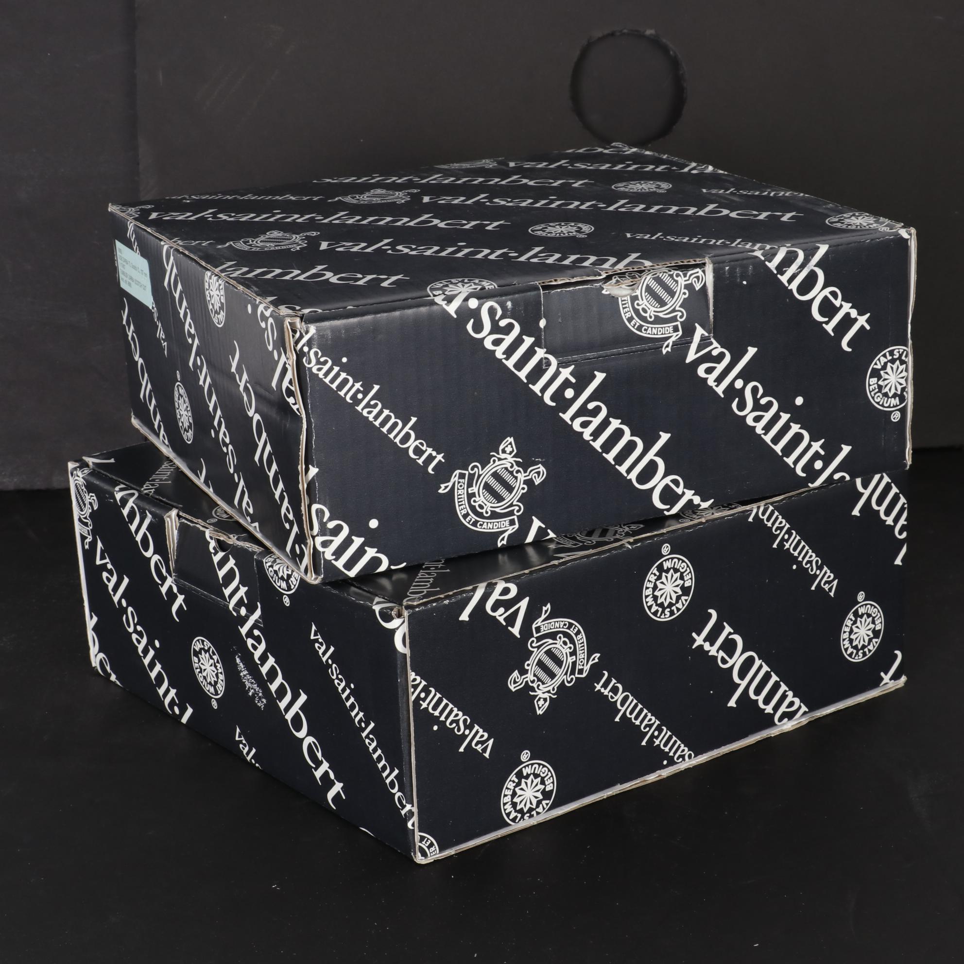 Val St. Lambert "Zarba" Scotch Cut Crystal Tumbler