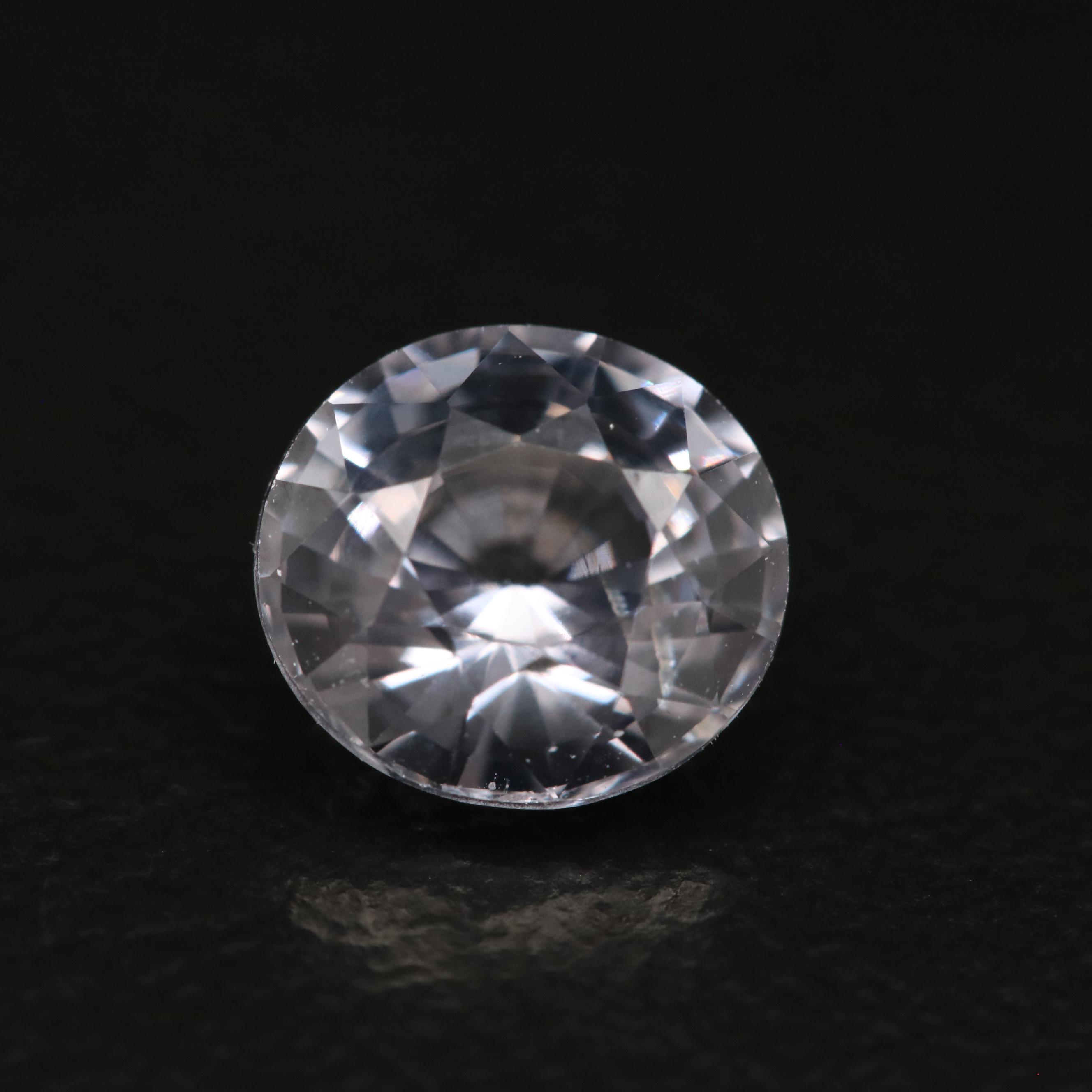 Loose 1.49 CT Oval Faceted Spinel