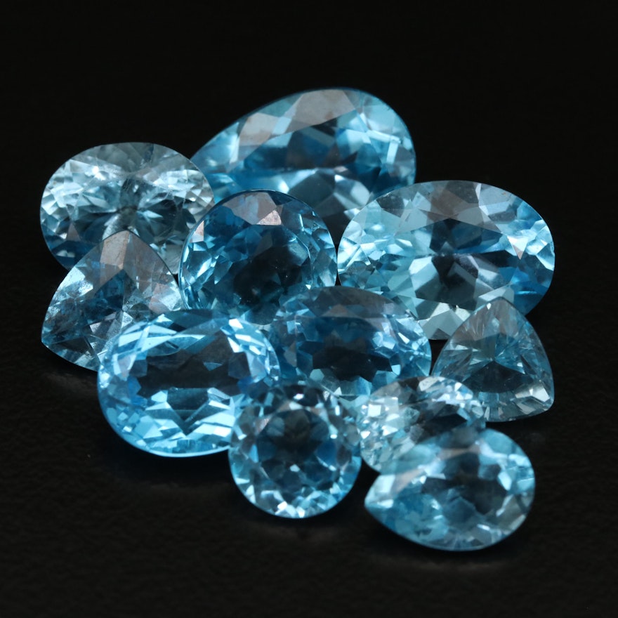 Loose 41.91 CTW Faceted Topaz