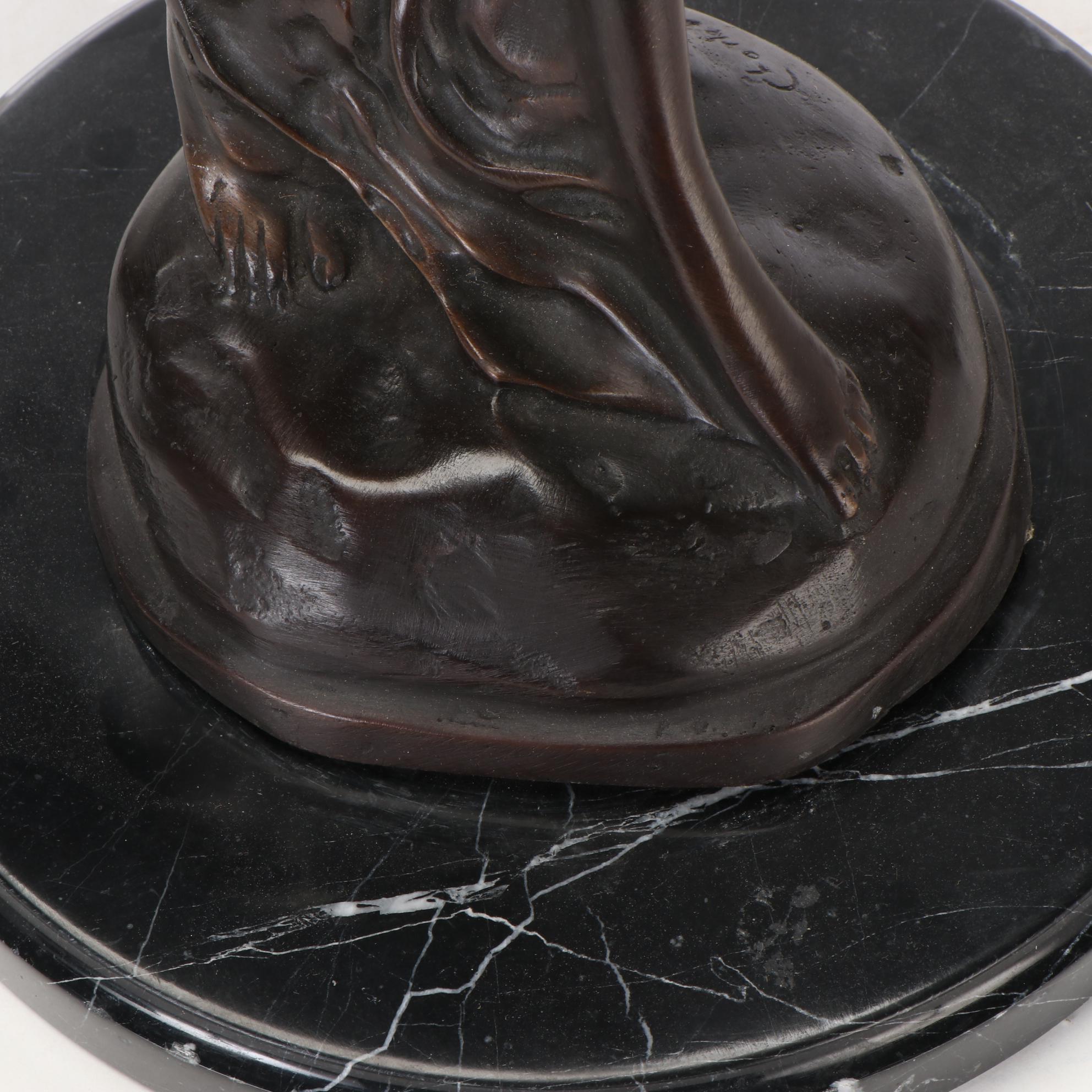 William Aribu Bronze Sculpture "Spirit of Ectasy"