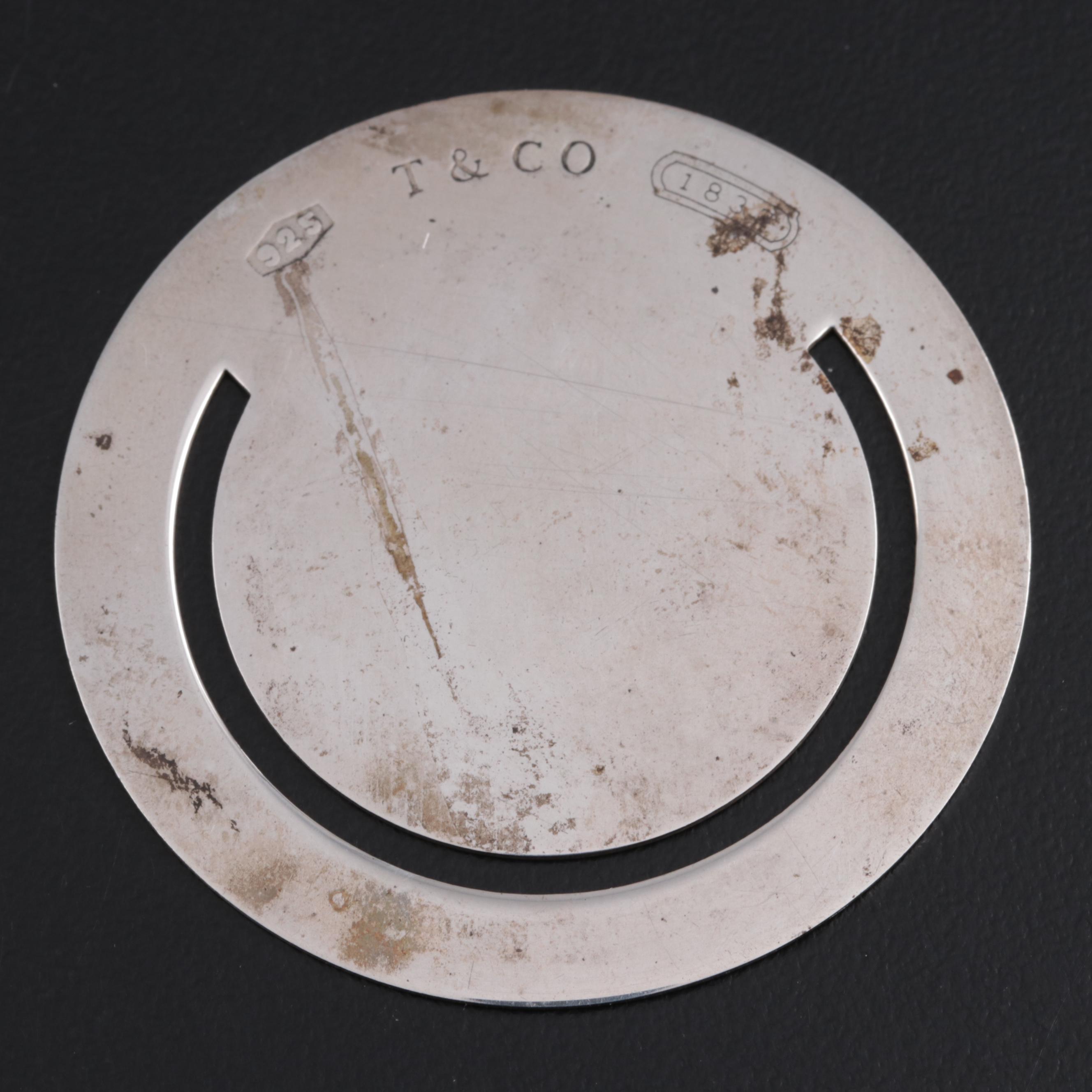 Tiffany & Co. Sterling Silver Bookmark, 1999