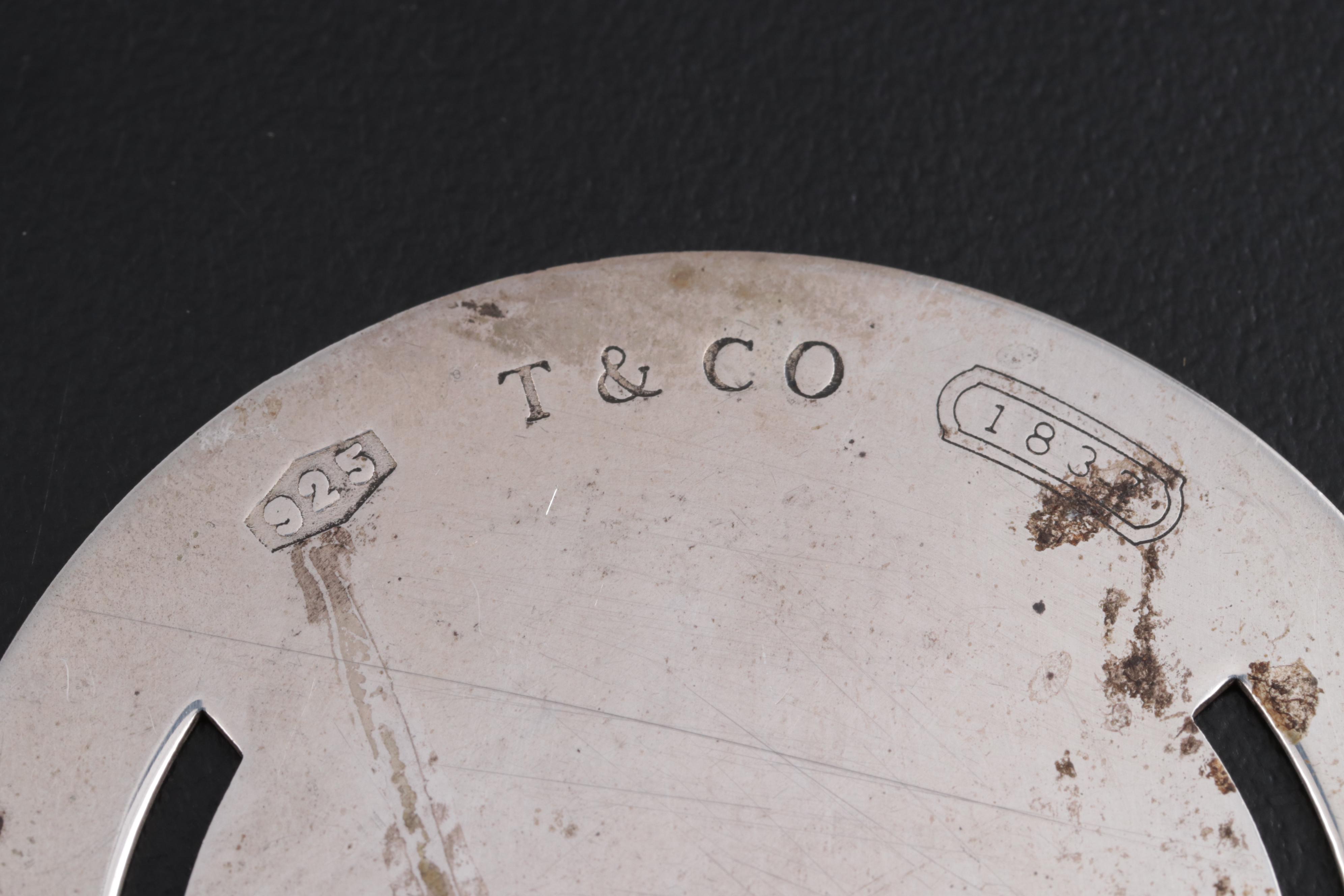 Tiffany & Co. Sterling Silver Bookmark, 1999