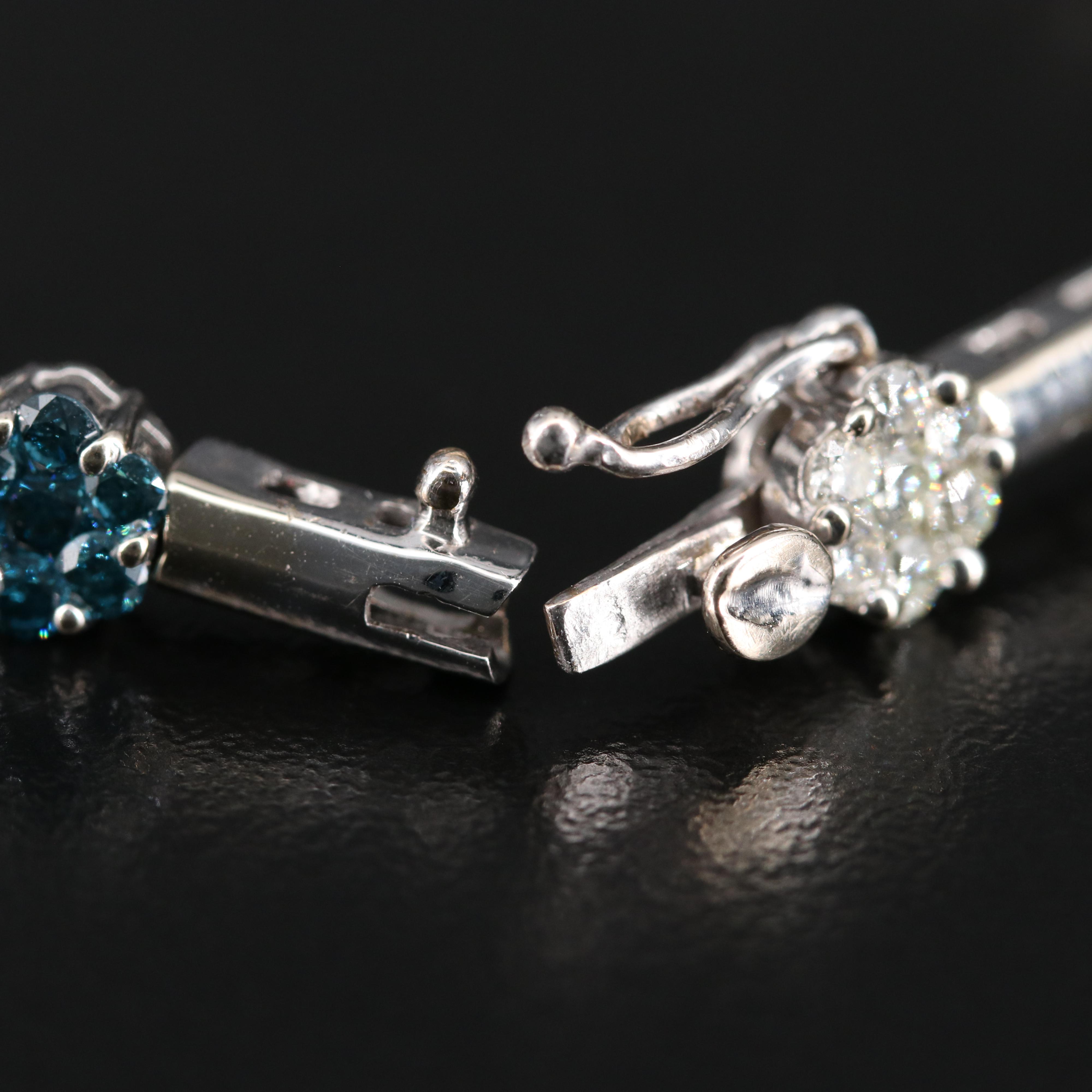 14K 3.88 CTW Diamond Link Bracelet