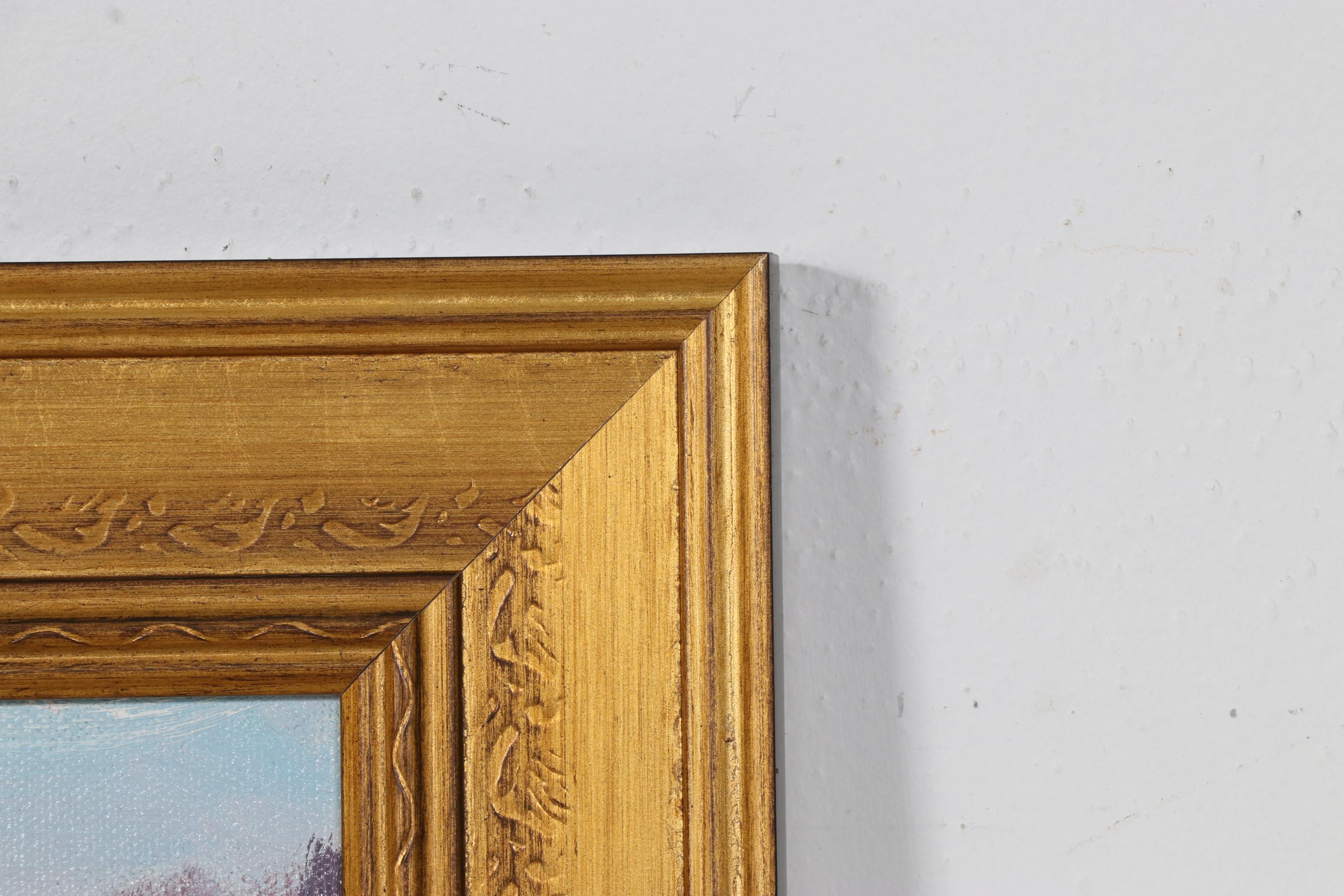 Sean Wu Oil Painting "Horses at Pasture," 2020