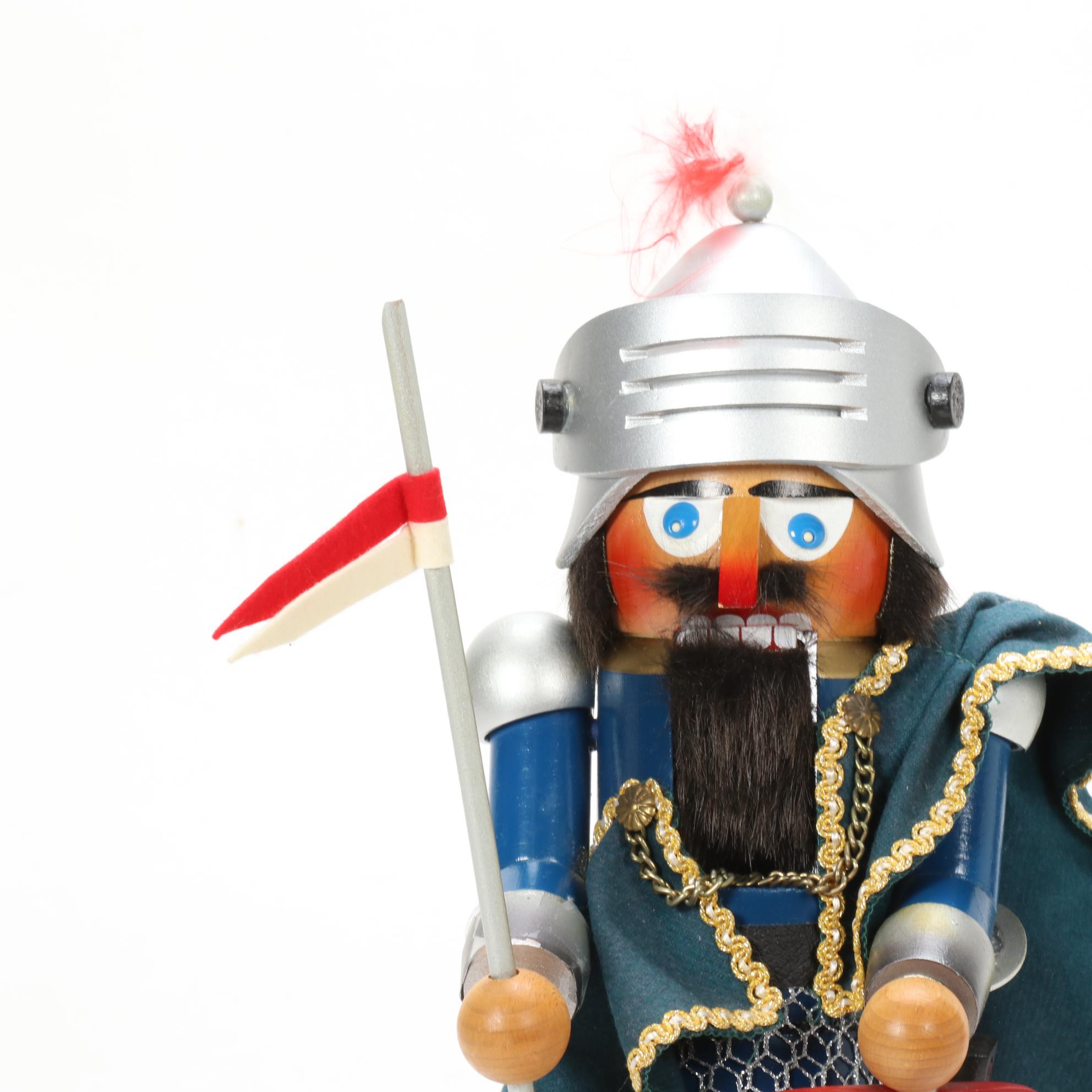 Steinbach Sir Lancelot Wooden Nutcracker, Late 20th Century
