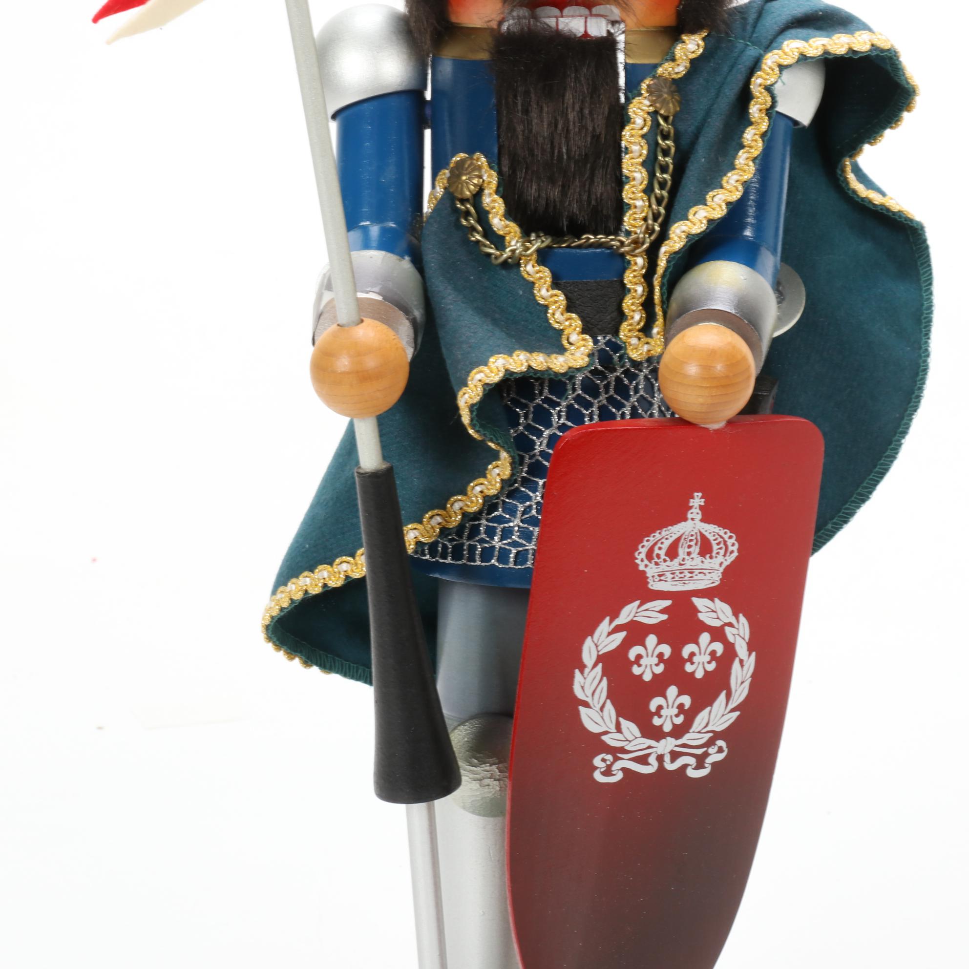 Steinbach Sir Lancelot Wooden Nutcracker, Late 20th Century