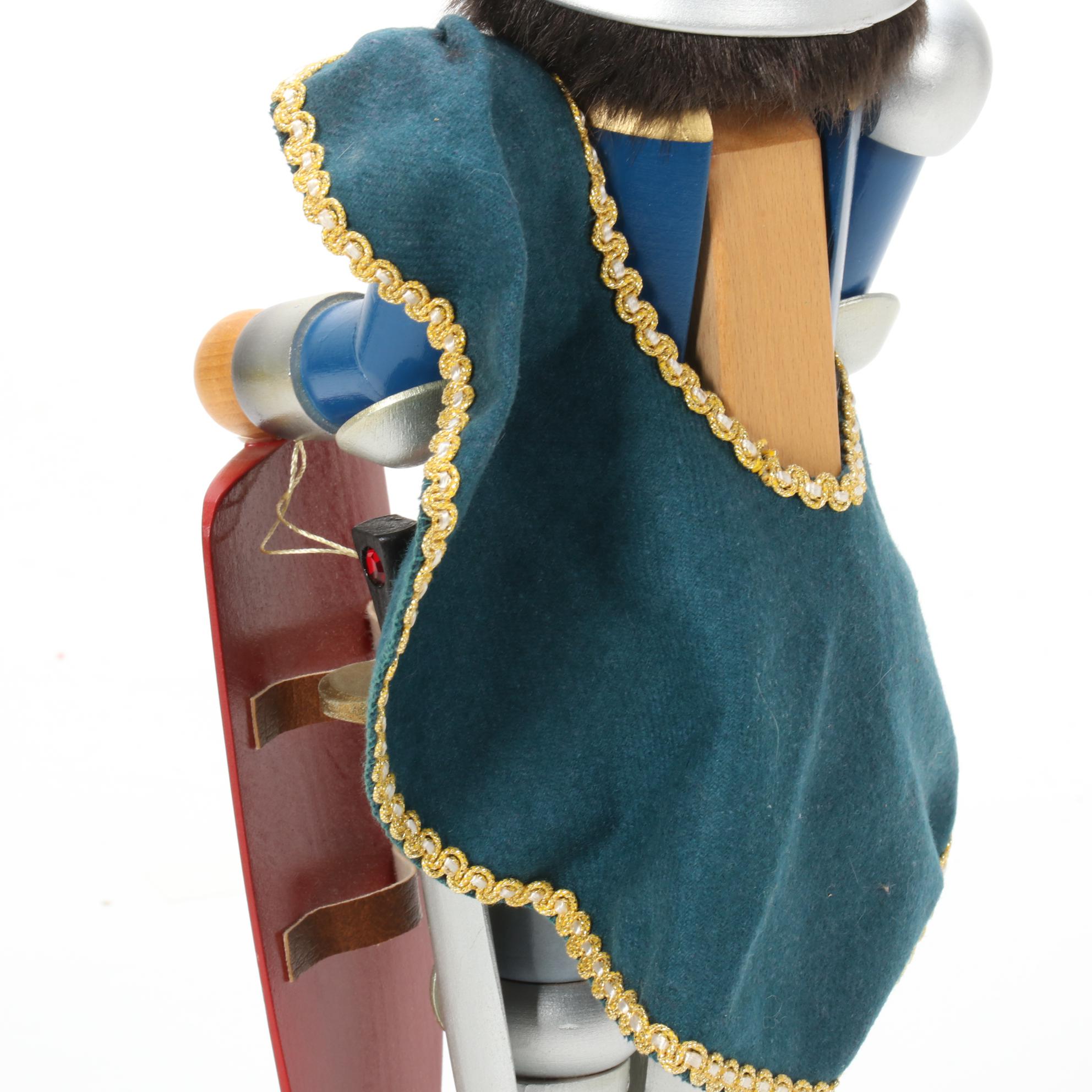 Steinbach Sir Lancelot Wooden Nutcracker, Late 20th Century