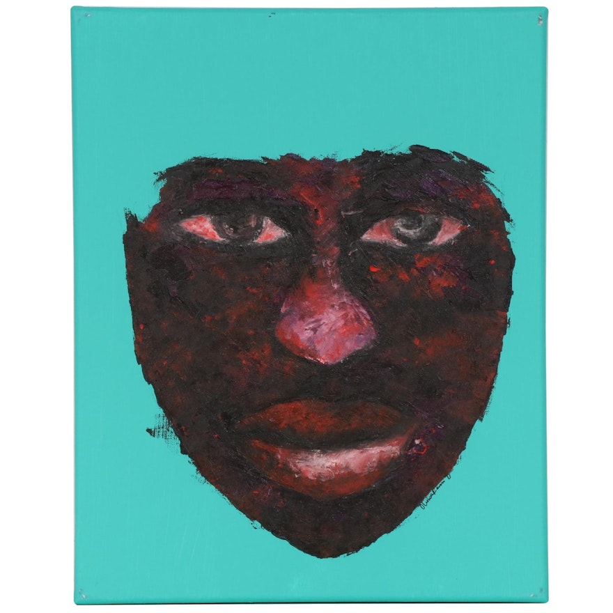 Oluwakemi Omowaire Oil Painting "Ego," 2020
