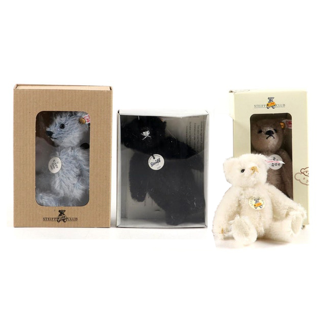 Steiff Exclusive "Club Gift" Teddy Bears for 2004, 2005, 2008 and 2009