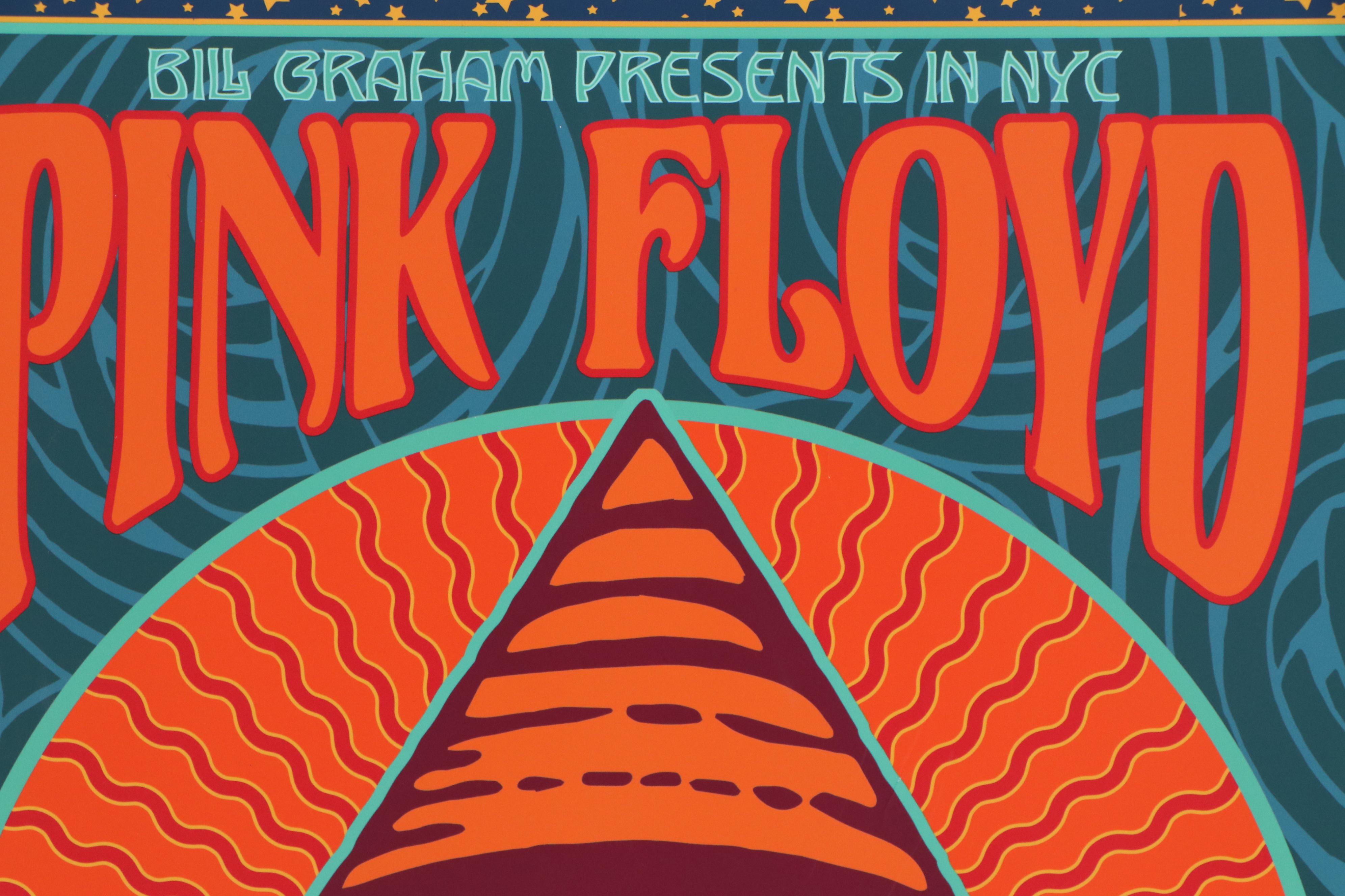 David Edward Byrd Giclée "Pink Floyd at the Fillmore East 1970," 2020