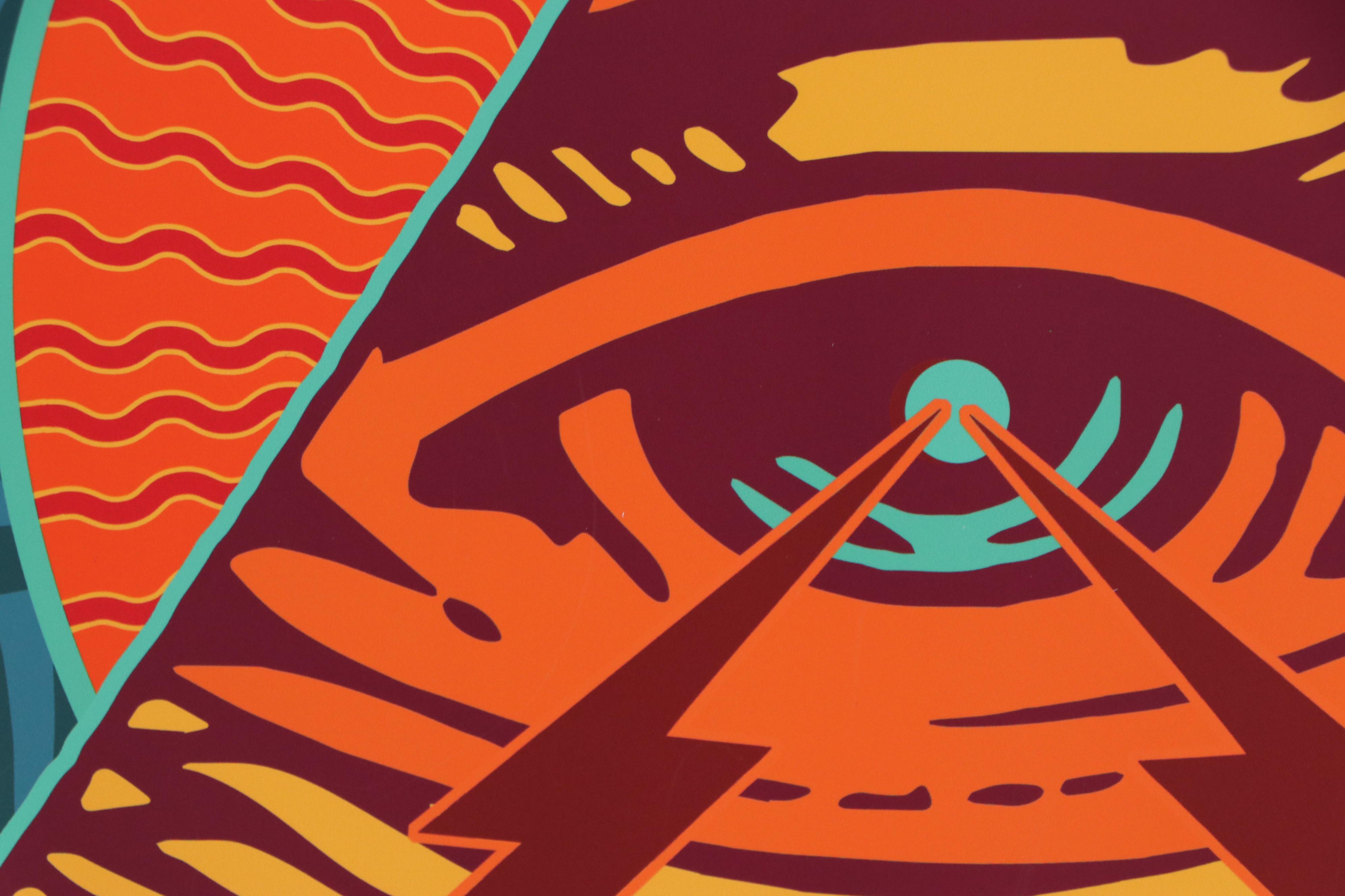 David Edward Byrd Giclée "Pink Floyd at the Fillmore East 1970," 2020