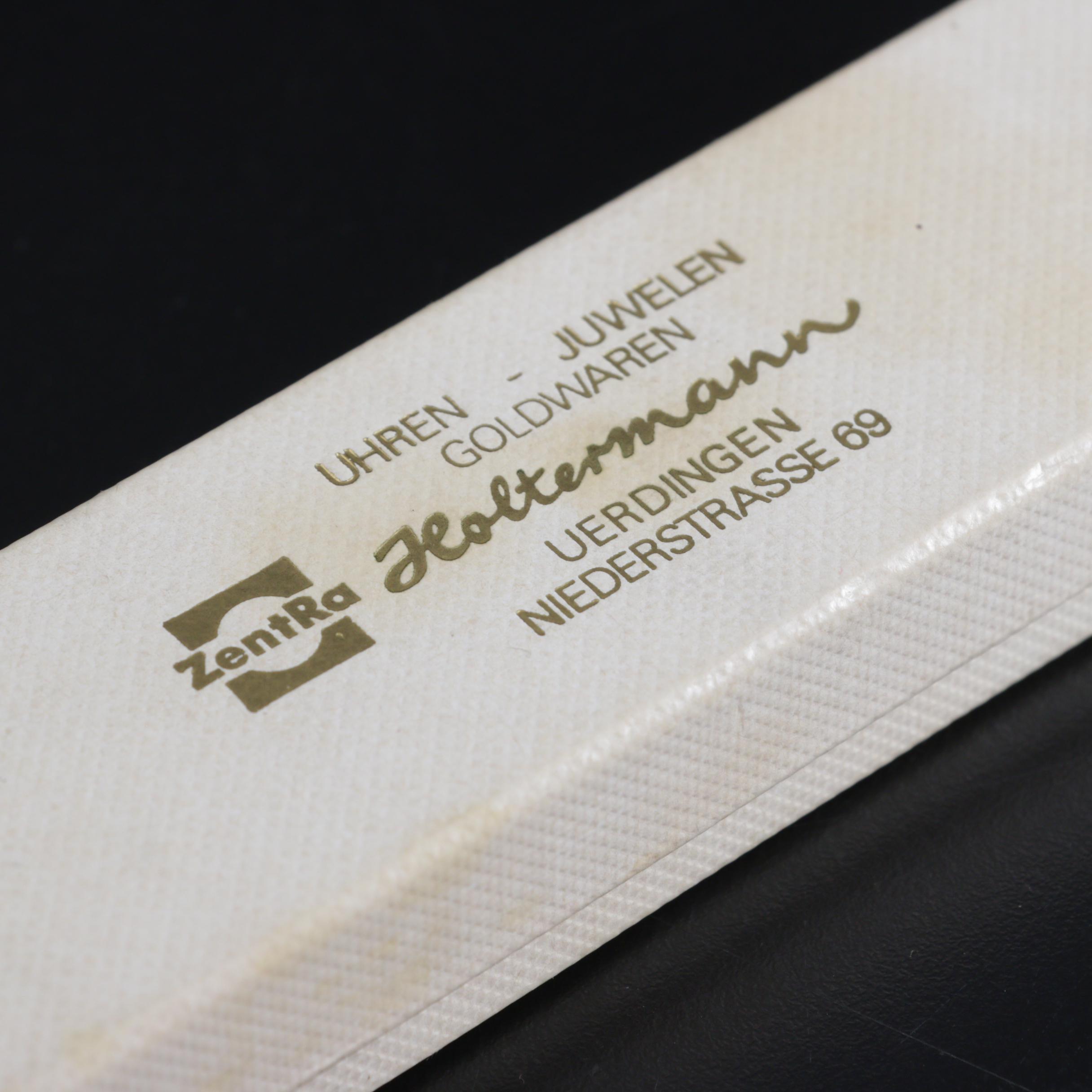 Koch & Bergfeld Gold Wash 800 Silver Chocolate Spoons, Late 19th Century